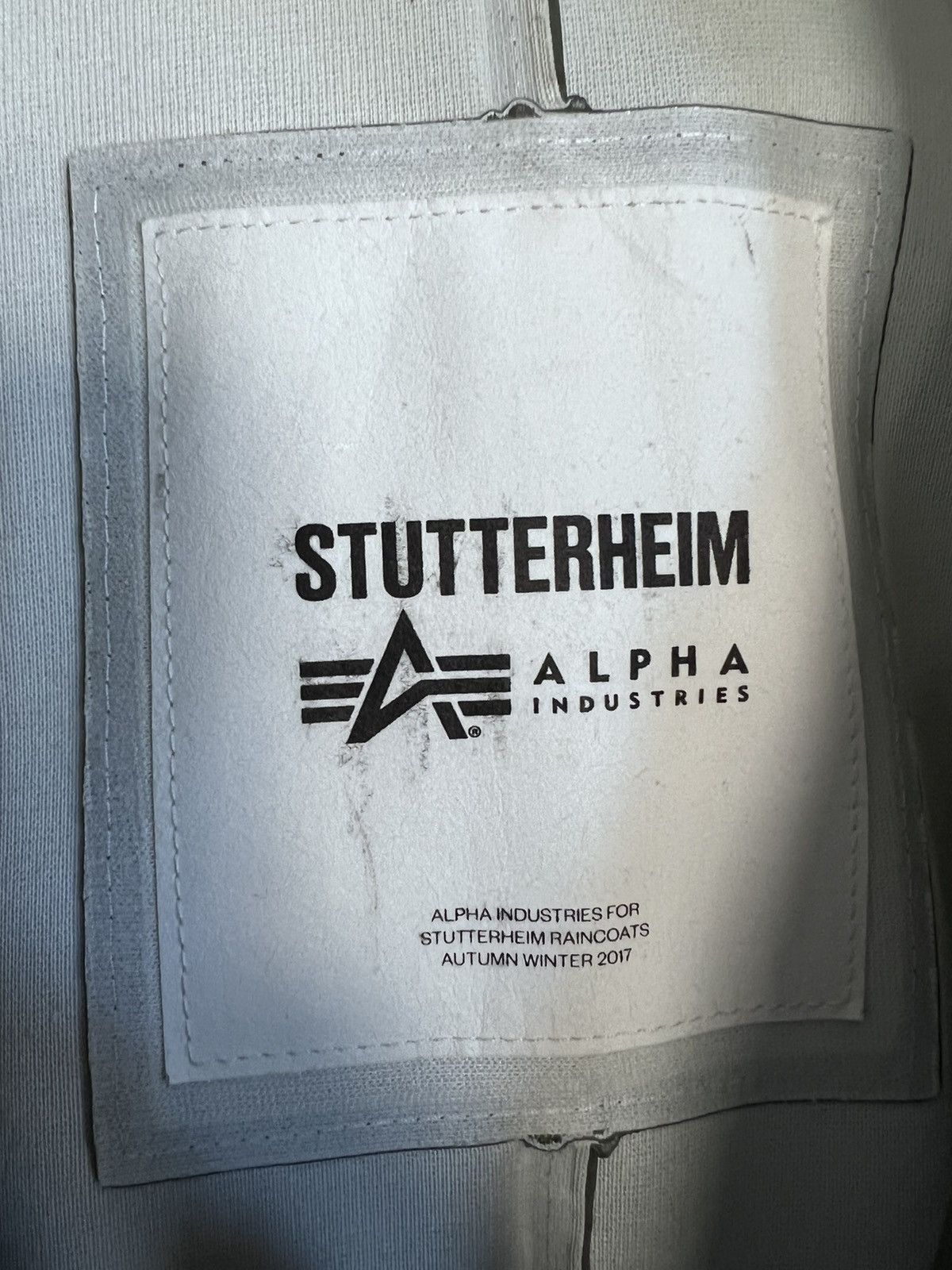 Alpha Industries Rare Stutterheim M-59 Fishtail-parka raincoat, L, worn twice Size US L / EU 52-54 / 3 - 15 Thumbnail