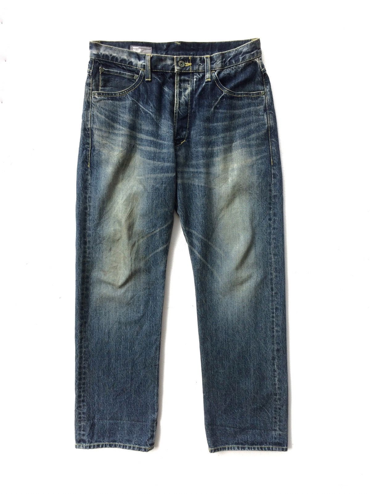 Japanese Brand Japan Mad Fuckn Hectic Denim Jeans Japan Streetwear Brand Size US 32 / EU 48 - 2 Thumbnail