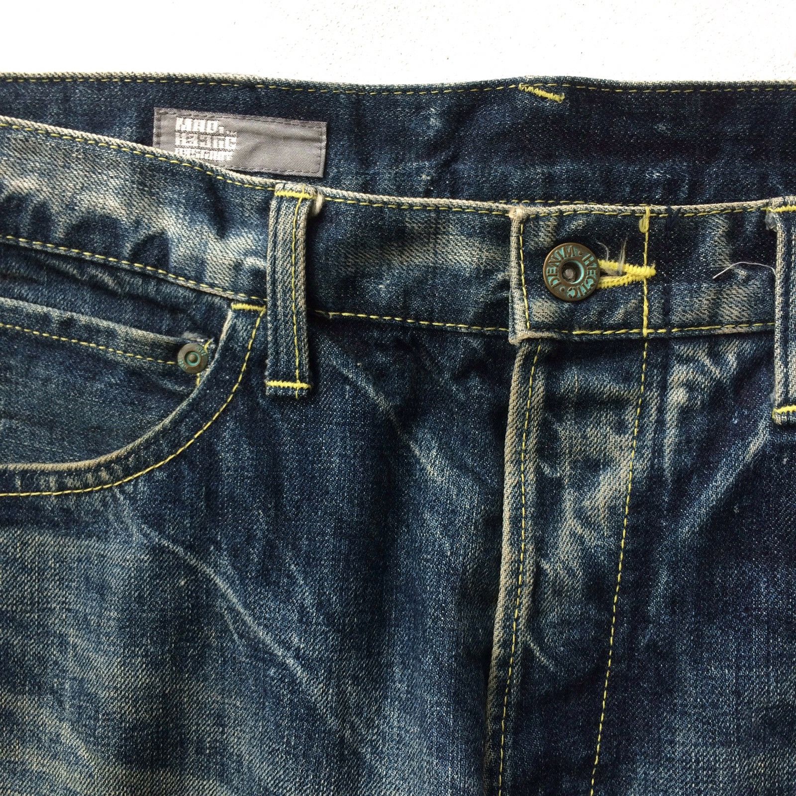 Japanese Brand Japan Mad Fuckn Hectic Denim Jeans Japan Streetwear Brand Size US 32 / EU 48 - 4 Thumbnail
