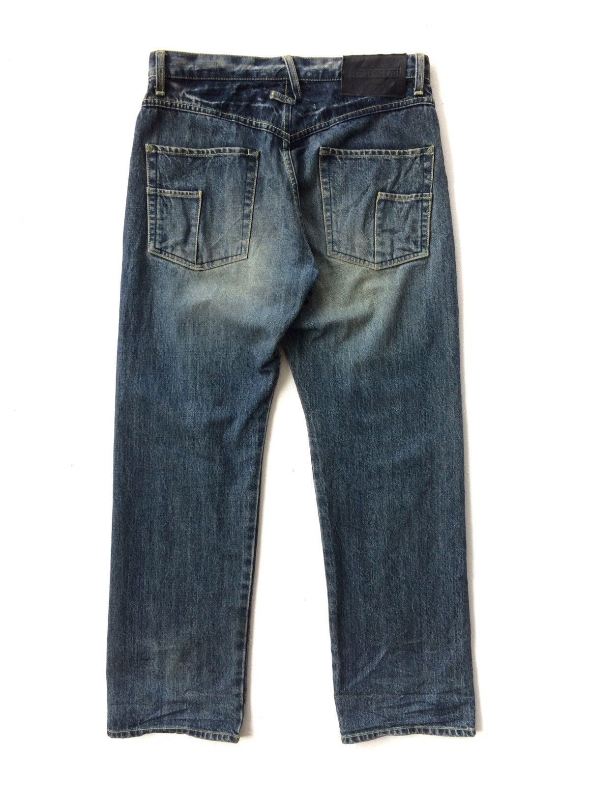 Japanese Brand Japan Mad Fuckn Hectic Denim Jeans Japan Streetwear Brand Size US 32 / EU 48 - 8 Thumbnail