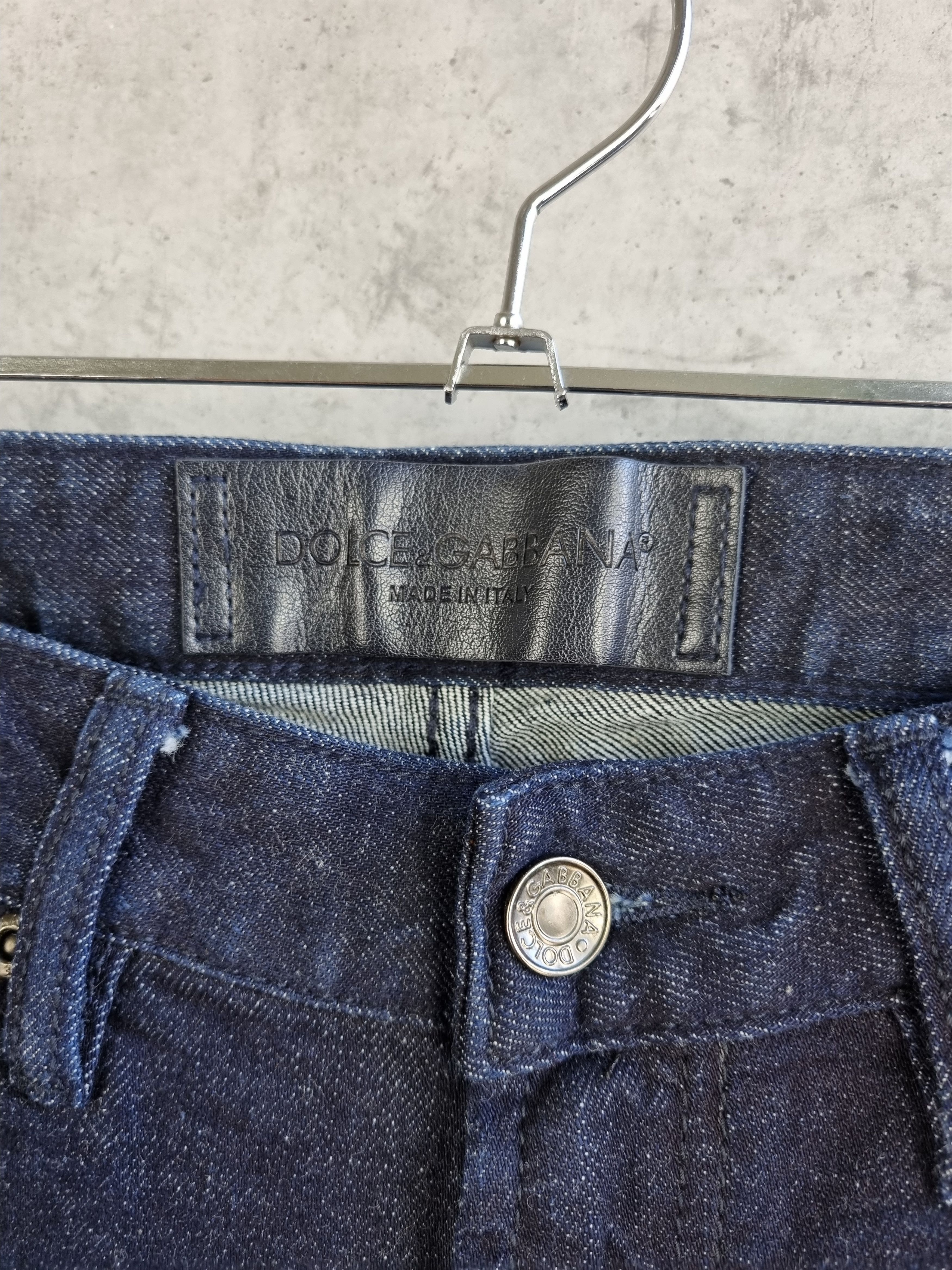 Dolce & Gabbana RRP 800$ SOLD OUT Crown and Bee Skinny Jeans Size US 29 - 6 Thumbnail