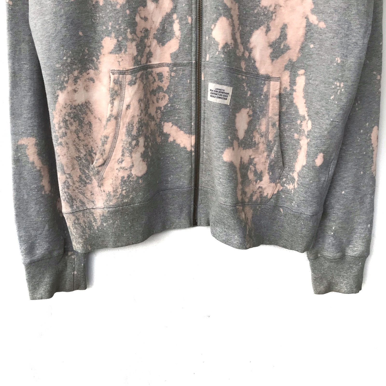 Galeries Lafayette × Lafayette 148 Lafayette USA Spellout Camo Logo Semen Dyed Hoodie Sweater Size US M / EU 48-50 / 2 - 4 Thumbnail