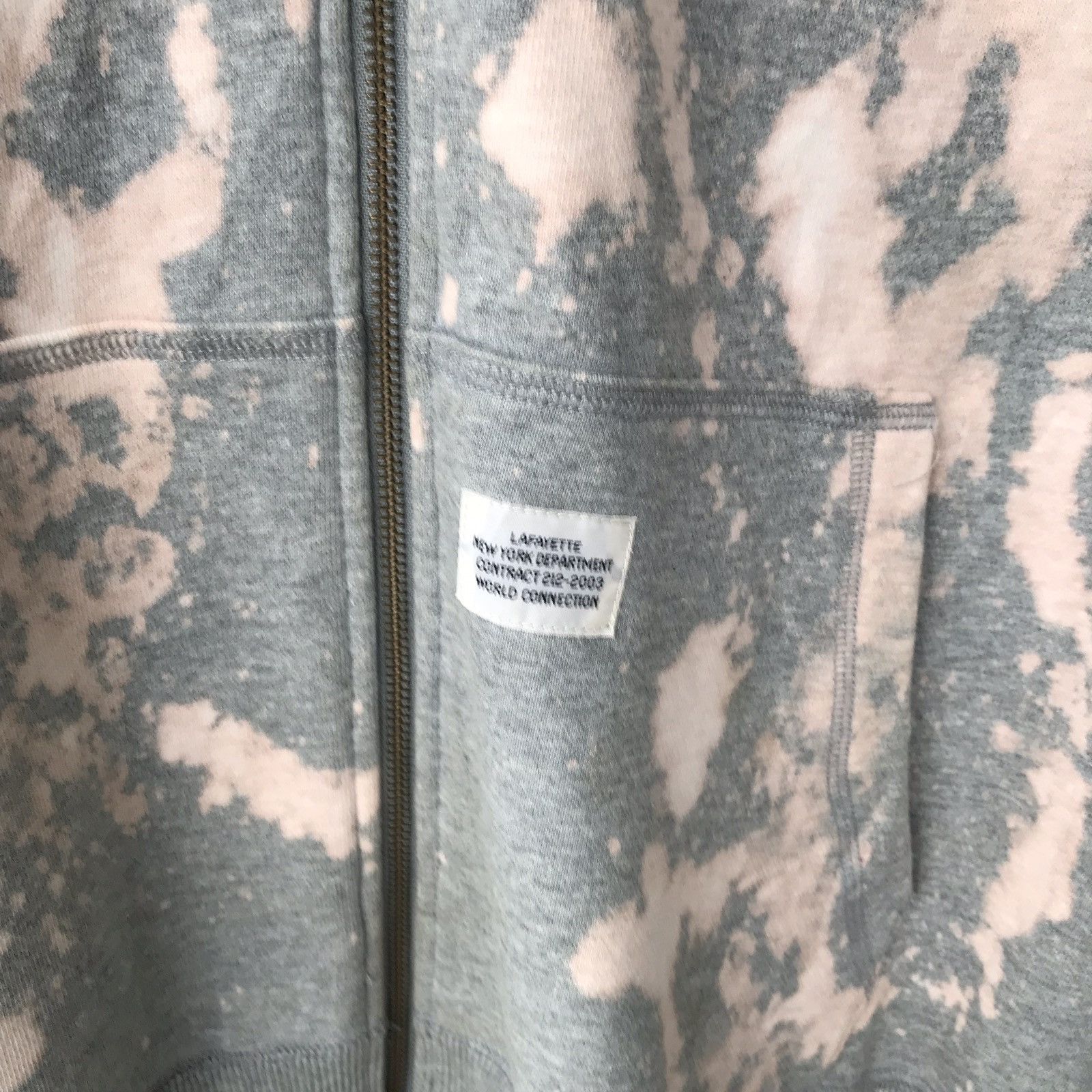 Galeries Lafayette × Lafayette 148 Lafayette USA Spellout Camo Logo Semen Dyed Hoodie Sweater Size US M / EU 48-50 / 2 - 5 Thumbnail