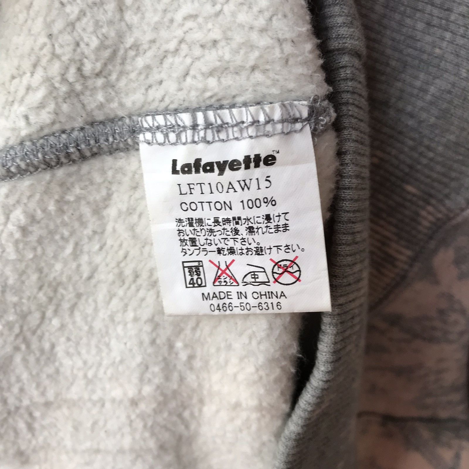 Galeries Lafayette × Lafayette 148 Lafayette USA Spellout Camo Logo Semen Dyed Hoodie Sweater Size US M / EU 48-50 / 2 - 7 Thumbnail