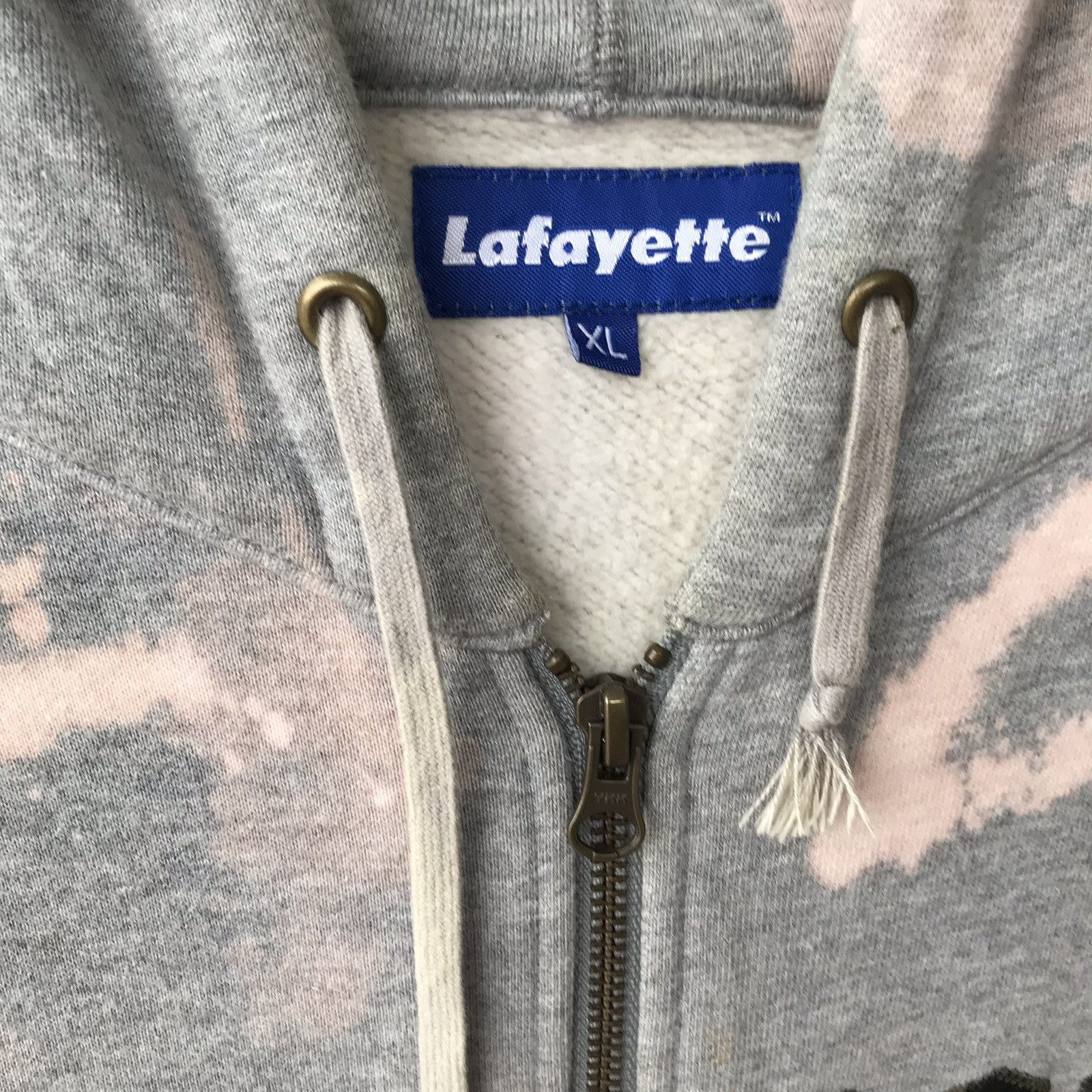 Galeries Lafayette × Lafayette 148 Lafayette USA Spellout Camo Logo Semen Dyed Hoodie Sweater Size US M / EU 48-50 / 2 - 3 Thumbnail