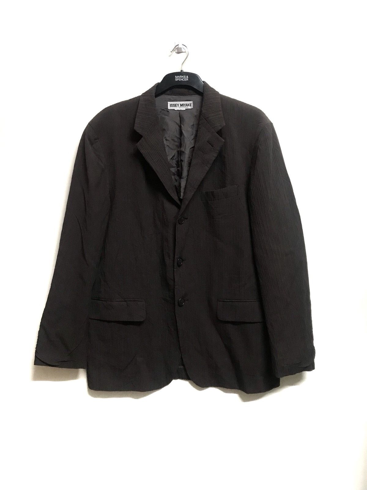 Issey Miyake ISSEY MIYAKE MEN WHITE LABEL PLEATS PLEASE DESIGN RARE Size US L / EU 52-54 / 3 - 1 Thumbnail