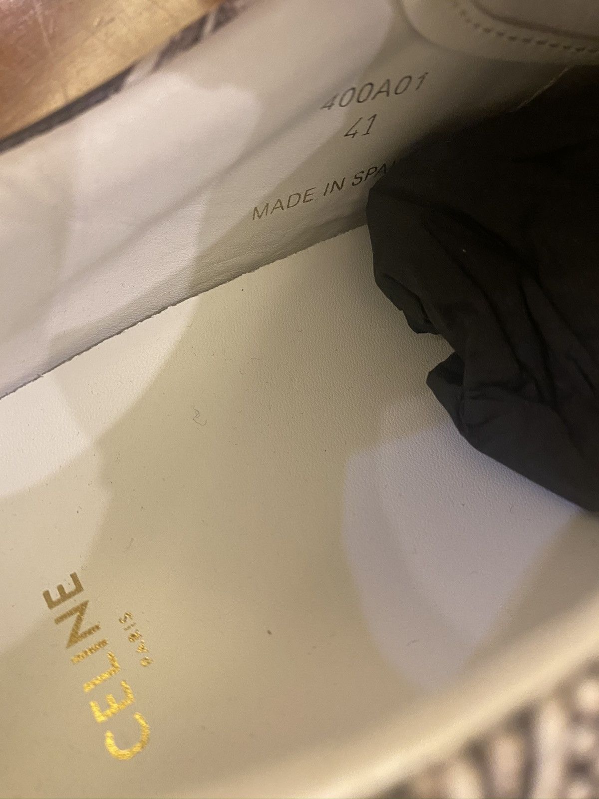 Celine × Hedi Slimane Rare-Celine artist collaboration low-top sneaker Size US 8 / EU 41 - 6 Thumbnail