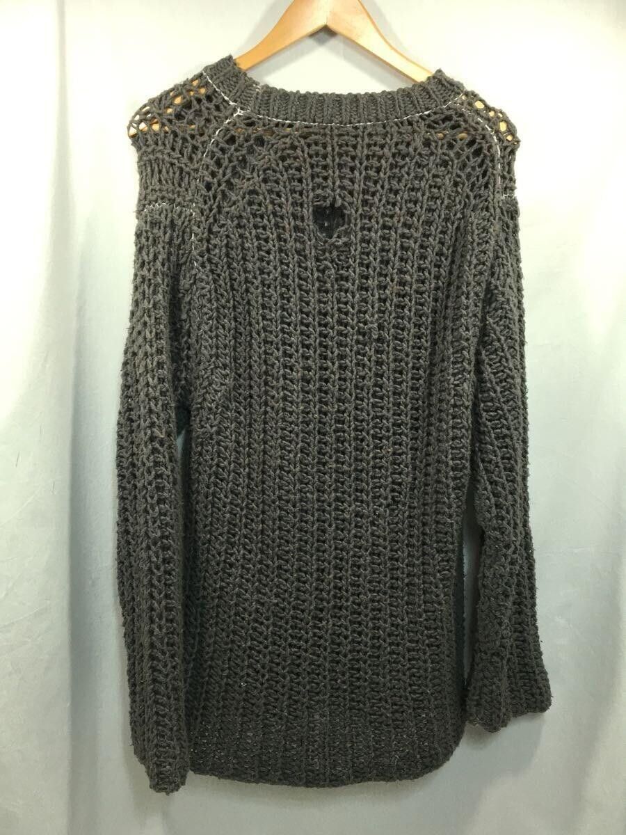 Y's for Men × Yohji Yamamoto 90s Open Fish Net Knit Sweater Size US L / EU 52-54 / 3 - 2 Thumbnail