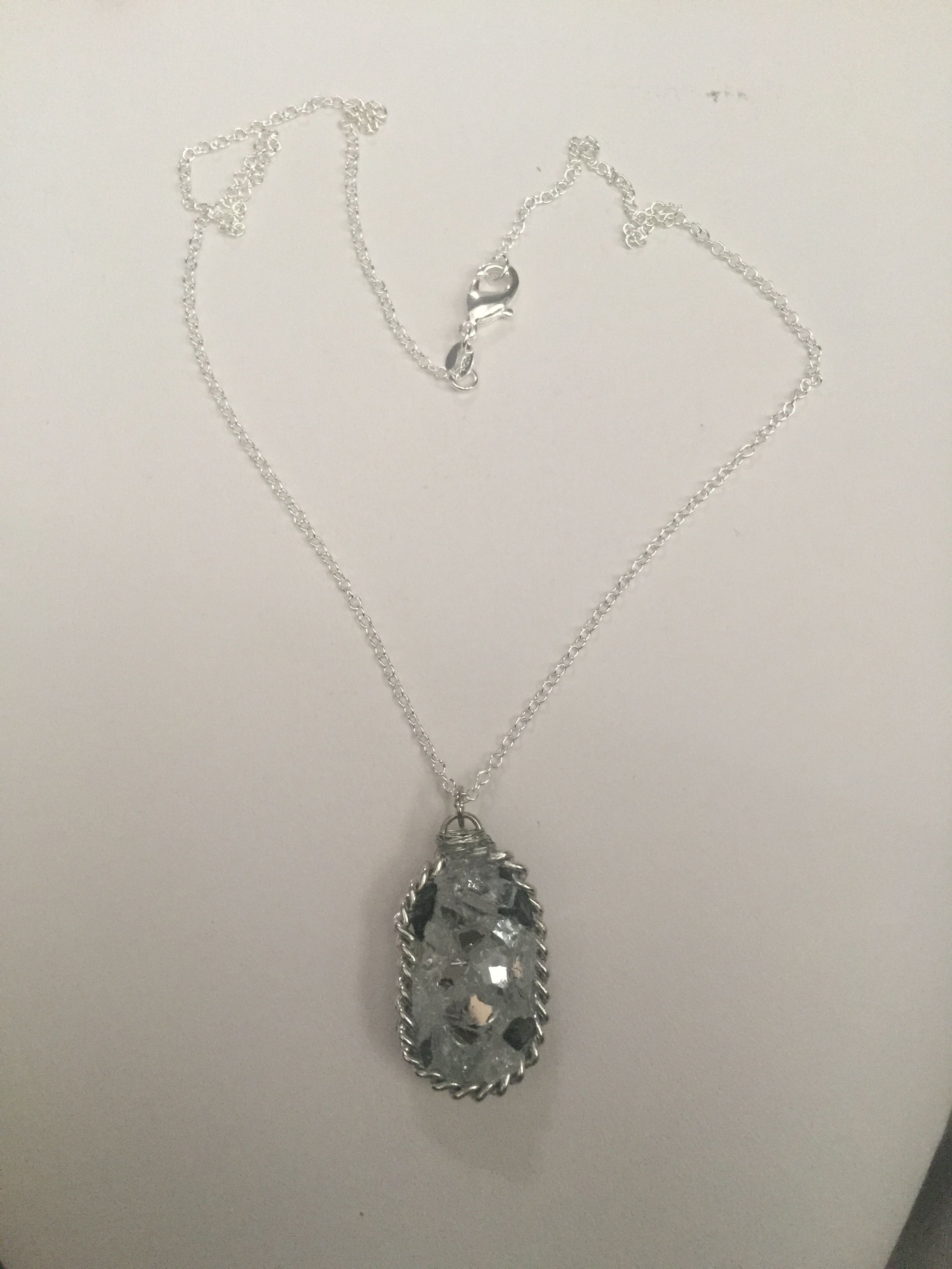 Handmade Stardust Drop Chain Necklace Size ONE SIZE - 1 Thumbnail