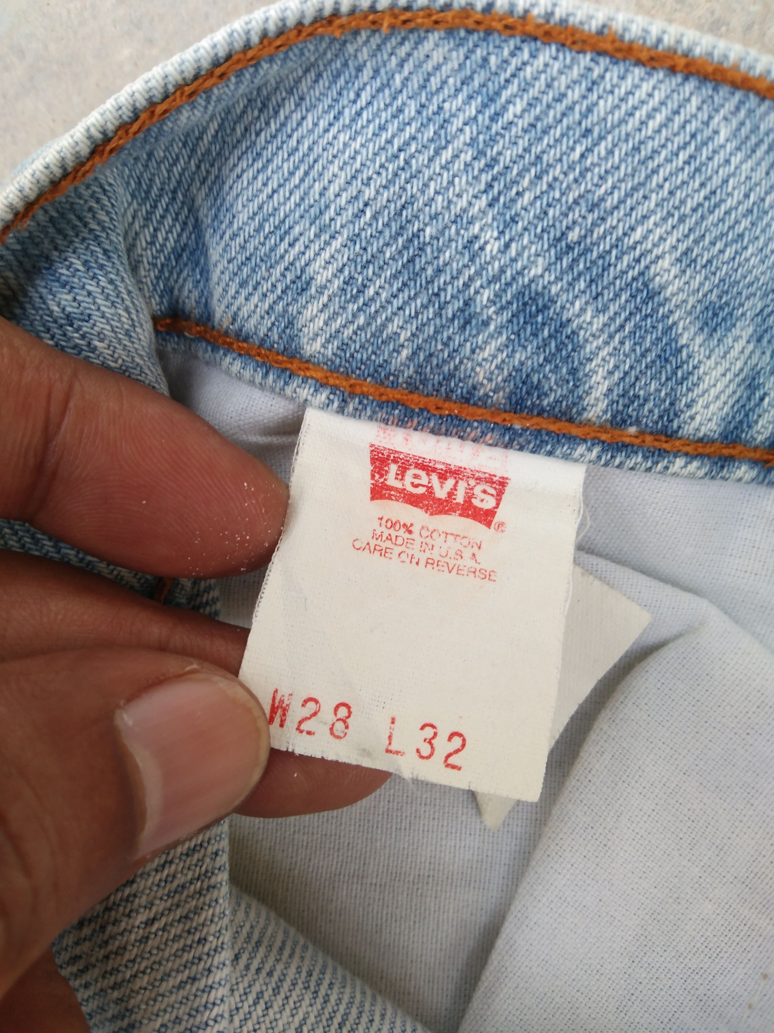 Levi's 90s Vintage Levi's Jeans 610 Made In USA Light Wash 27x30 Size US 27 - 5 Thumbnail