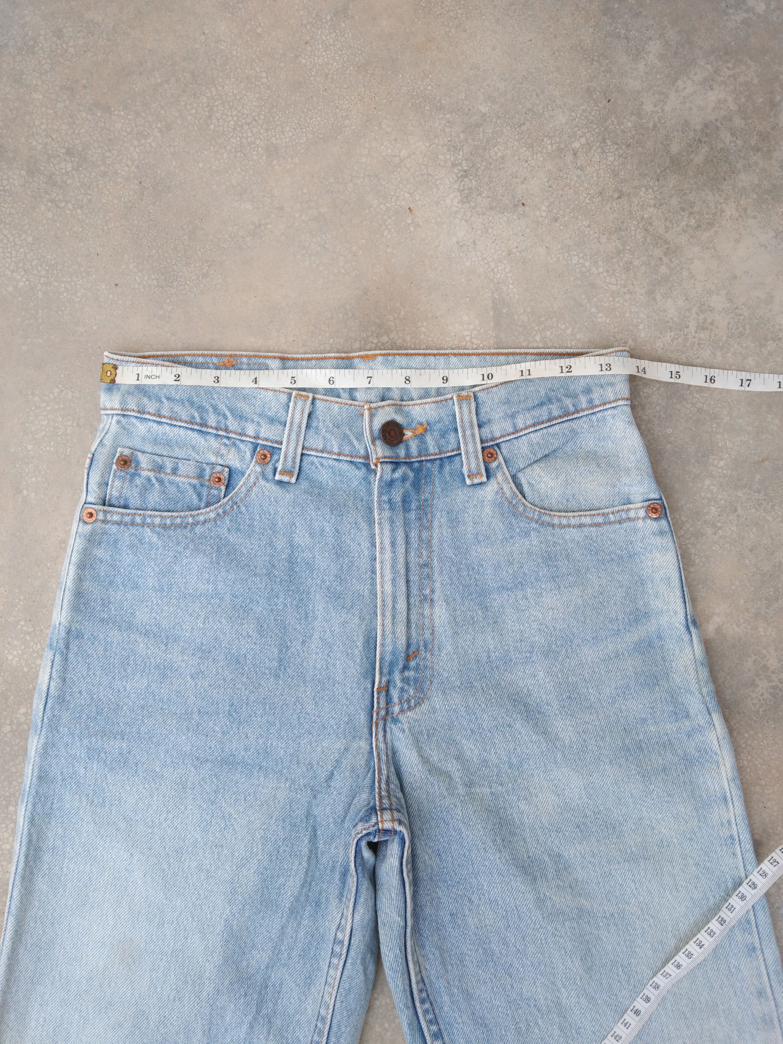 Levi's 90s Vintage Levi's Jeans 610 Made In USA Light Wash 27x30 Size US 27 - 4 Thumbnail
