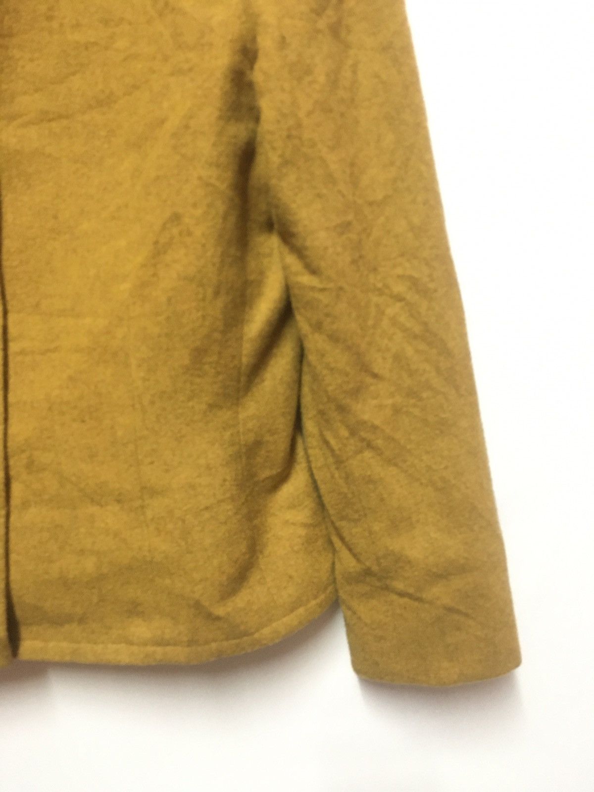 Yves Saint Laurent VINTAGE WOOL YSL BUTTON UP Size 38S - 4 Thumbnail