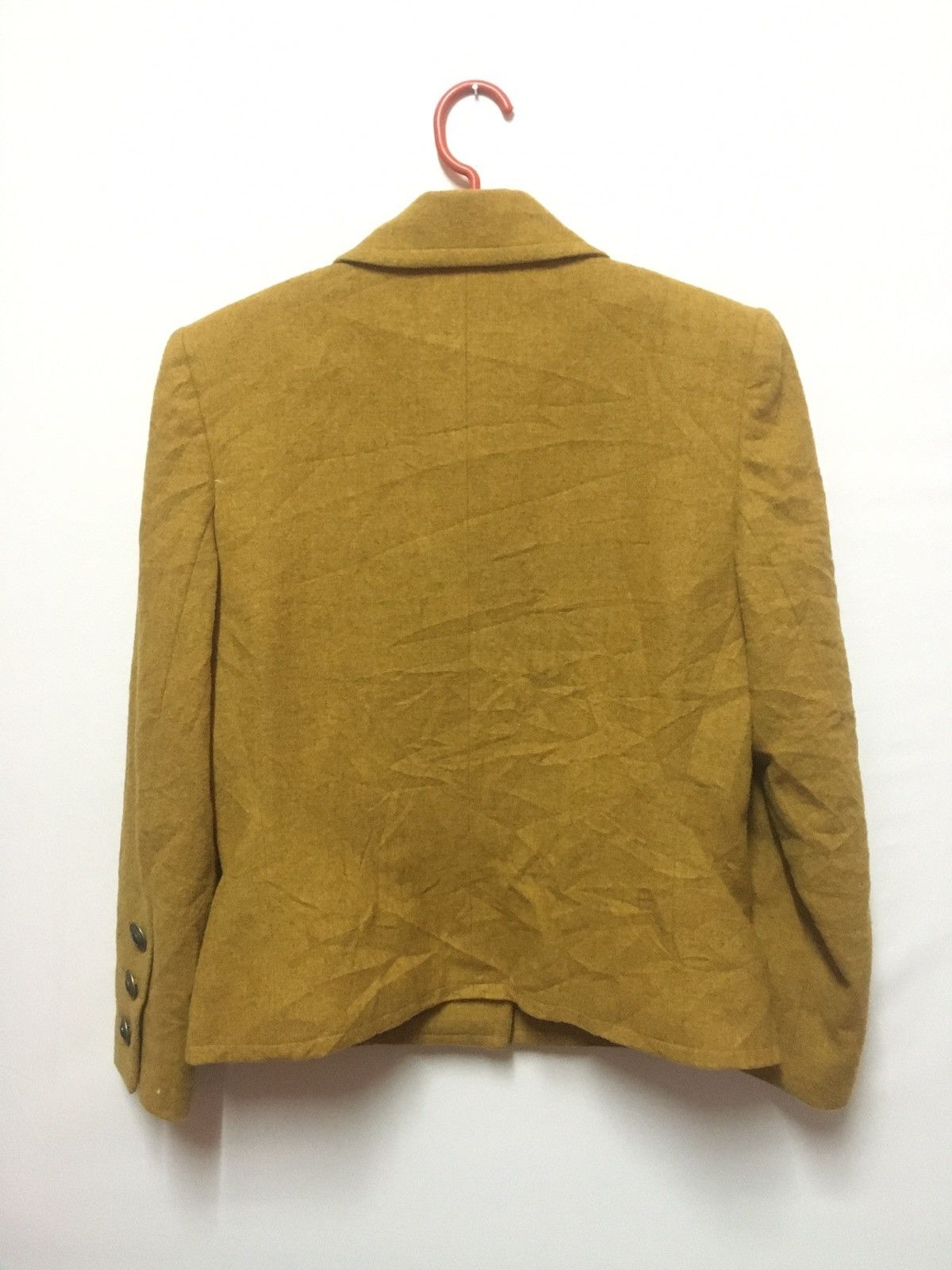 Yves Saint Laurent VINTAGE WOOL YSL BUTTON UP Size 38S - 7 Thumbnail