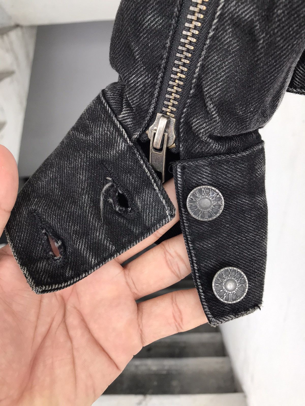 CIVARIZE CIVARIZE DENIM FADED WASH JACKET Size US S / EU 44-46 / 1 - 14 Thumbnail