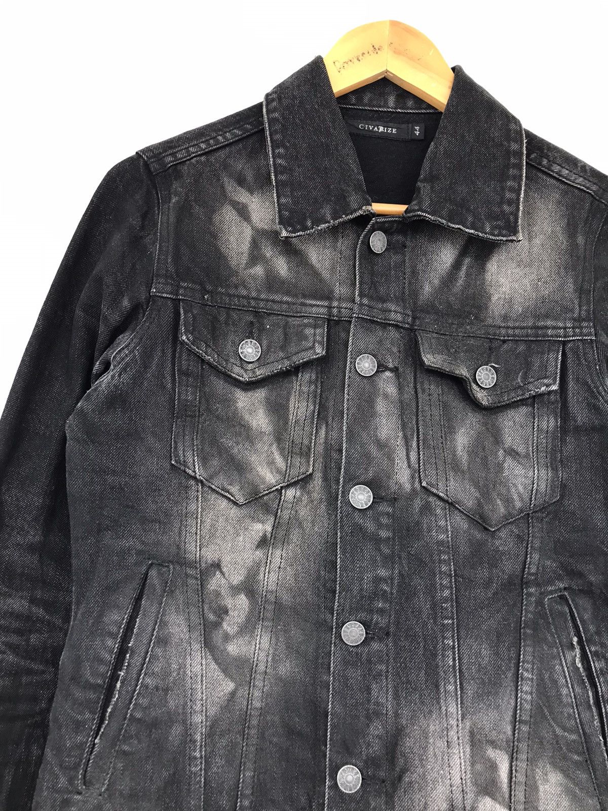 CIVARIZE CIVARIZE DENIM FADED WASH JACKET Size US S / EU 44-46 / 1 - 6 Thumbnail