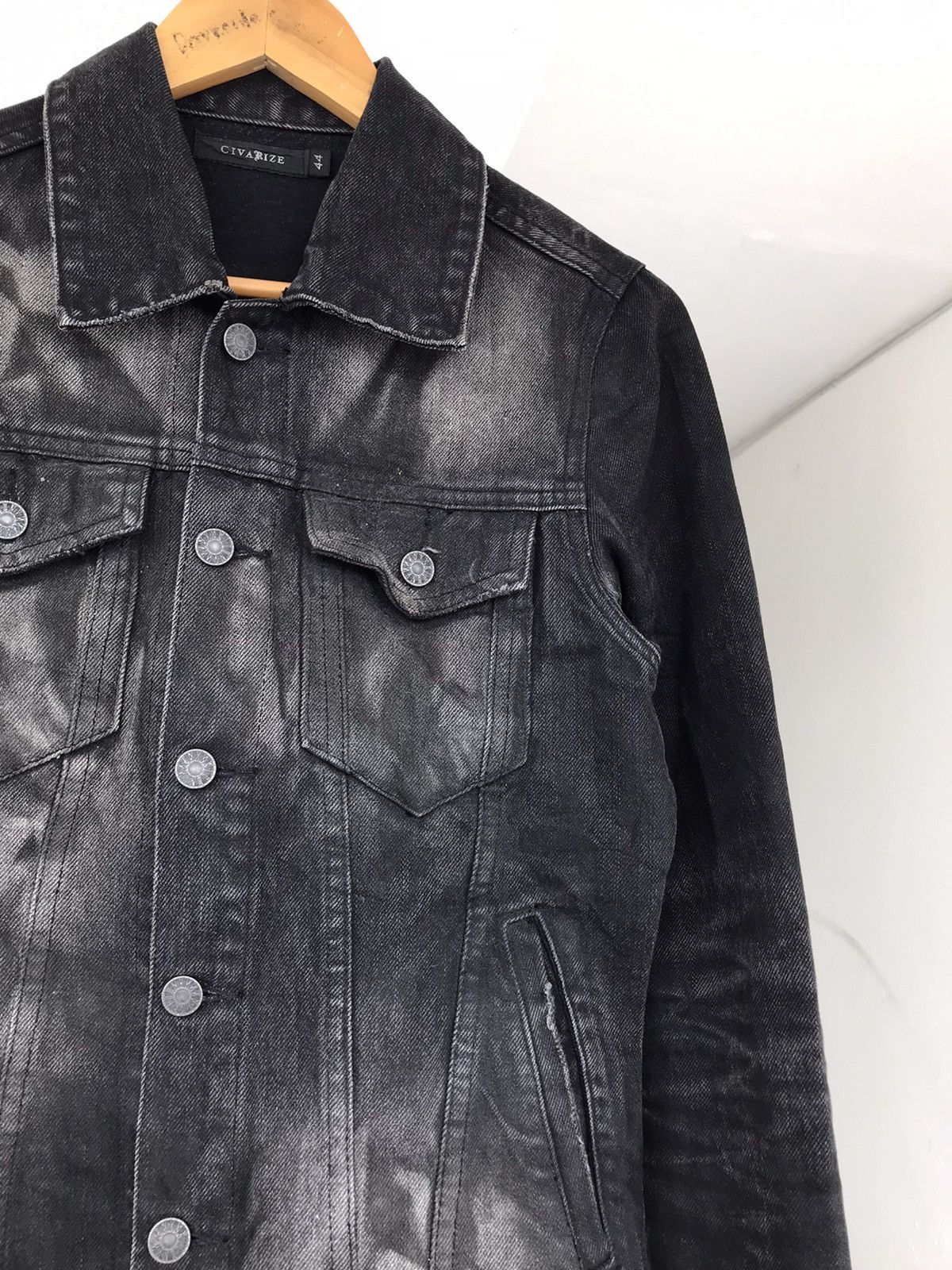 CIVARIZE CIVARIZE DENIM FADED WASH JACKET Size US S / EU 44-46 / 1 - 7 Thumbnail