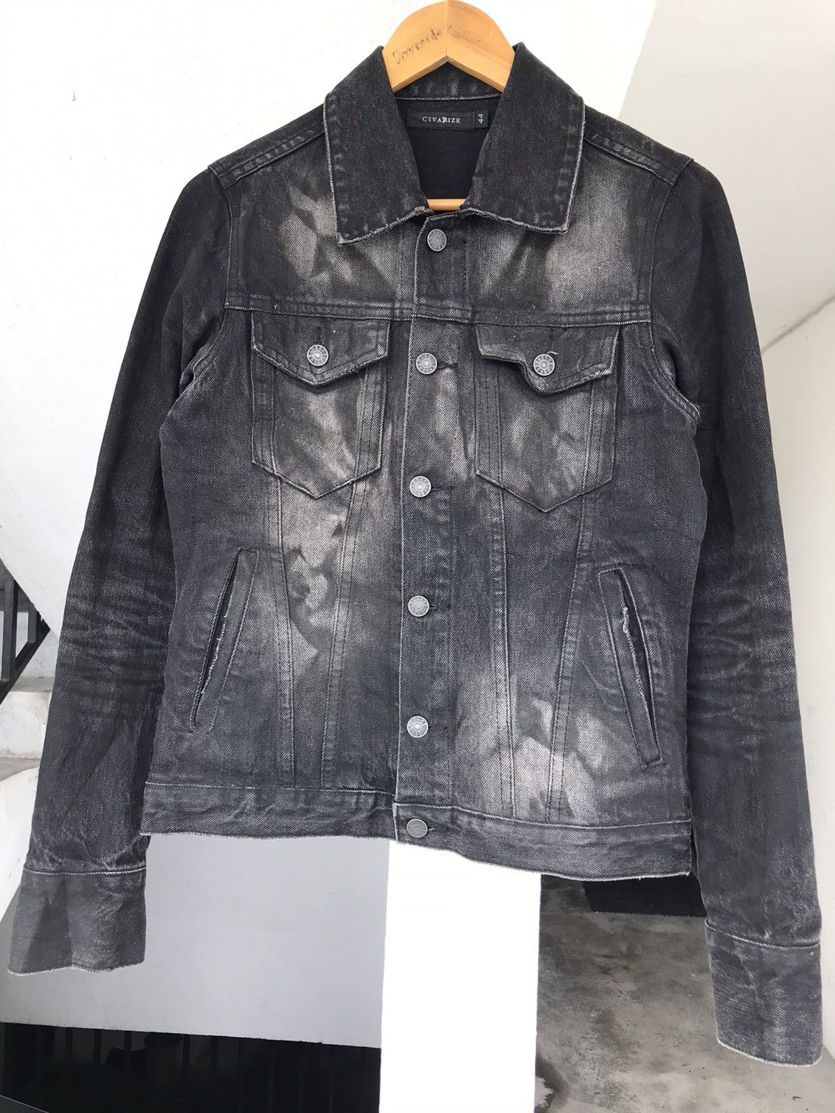 CIVARIZE CIVARIZE DENIM FADED WASH JACKET Size US S / EU 44-46 / 1 - 3 Thumbnail