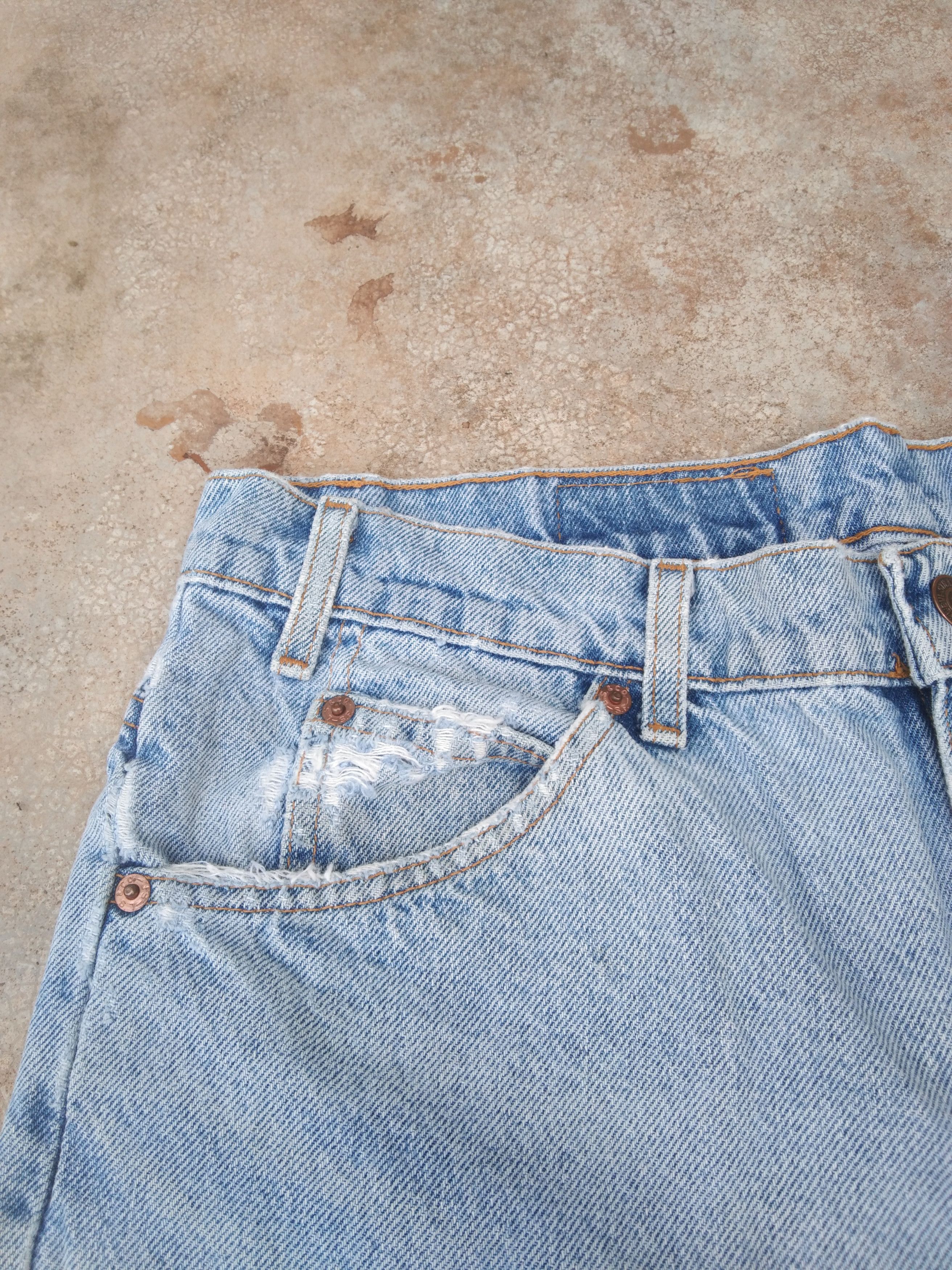 Levi's 90s Vintage Levi's Jeans Orange Tab 505 Made In USA 34x30 Size US 34 / EU 50 - 11 Thumbnail