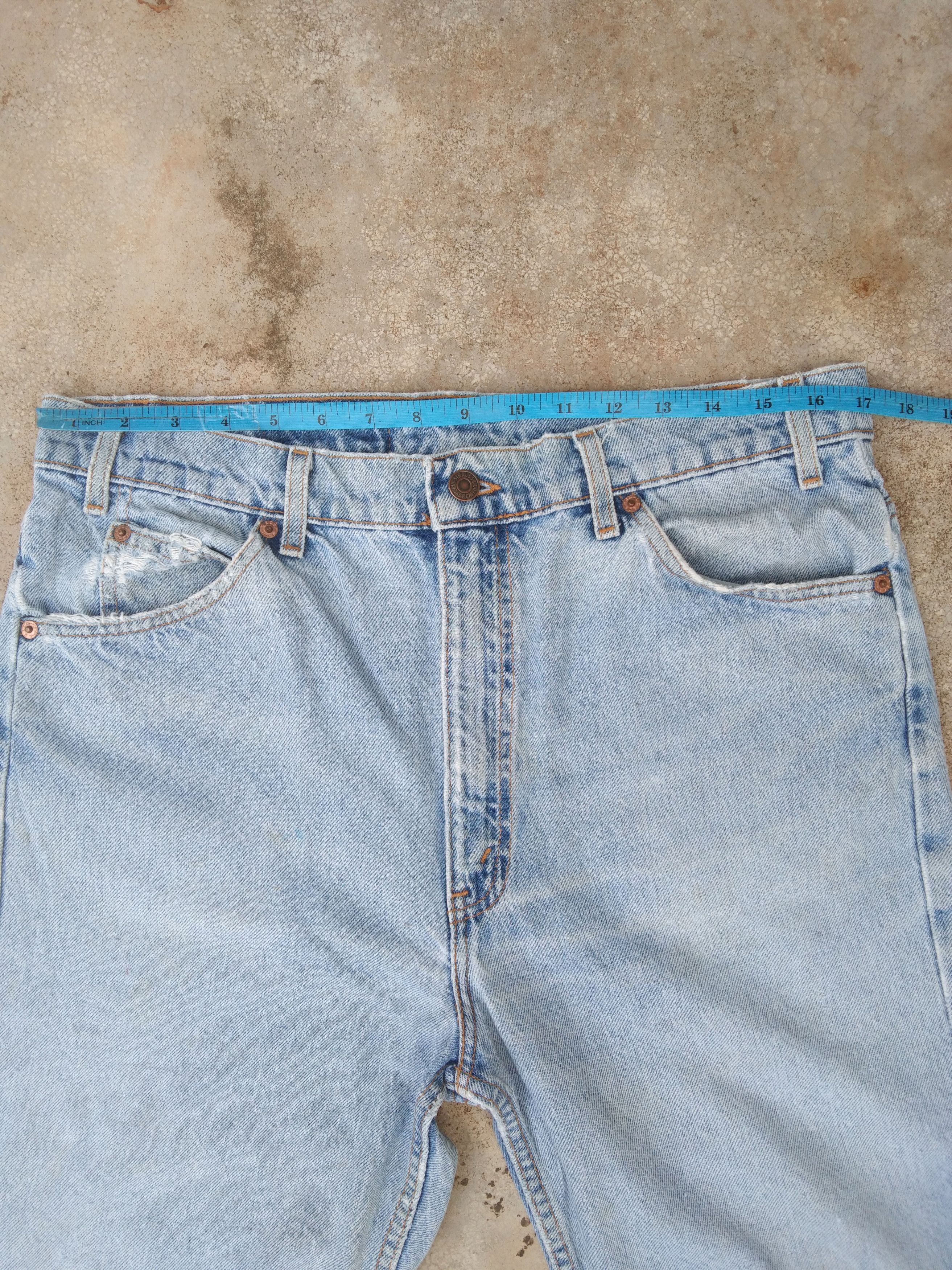 Levi's 90s Vintage Levi's Jeans Orange Tab 505 Made In USA 34x30 Size US 34 / EU 50 - 10 Thumbnail