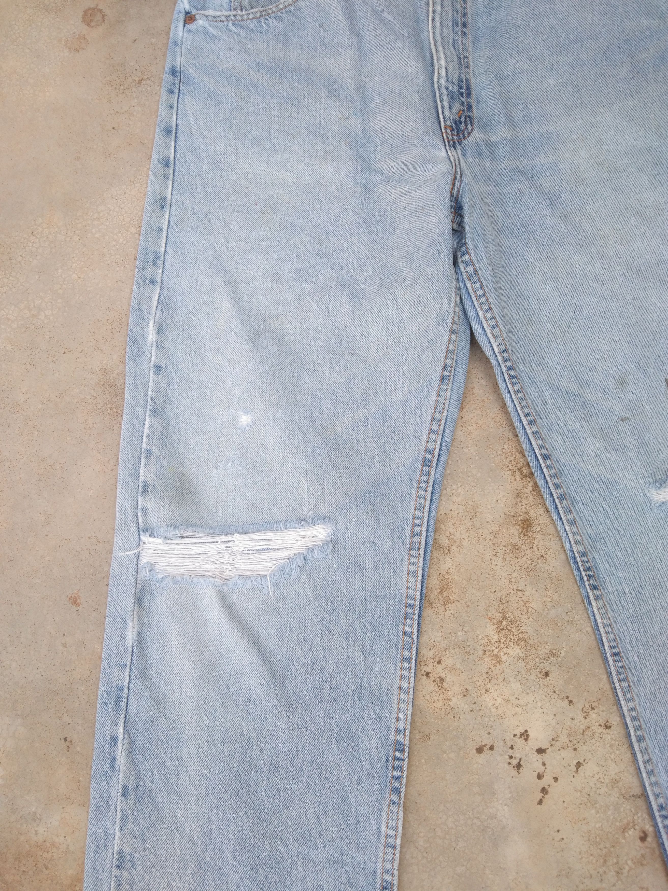 Levi's 90s Vintage Levi's Jeans Orange Tab 505 Made In USA 34x30 Size US 34 / EU 50 - 7 Thumbnail