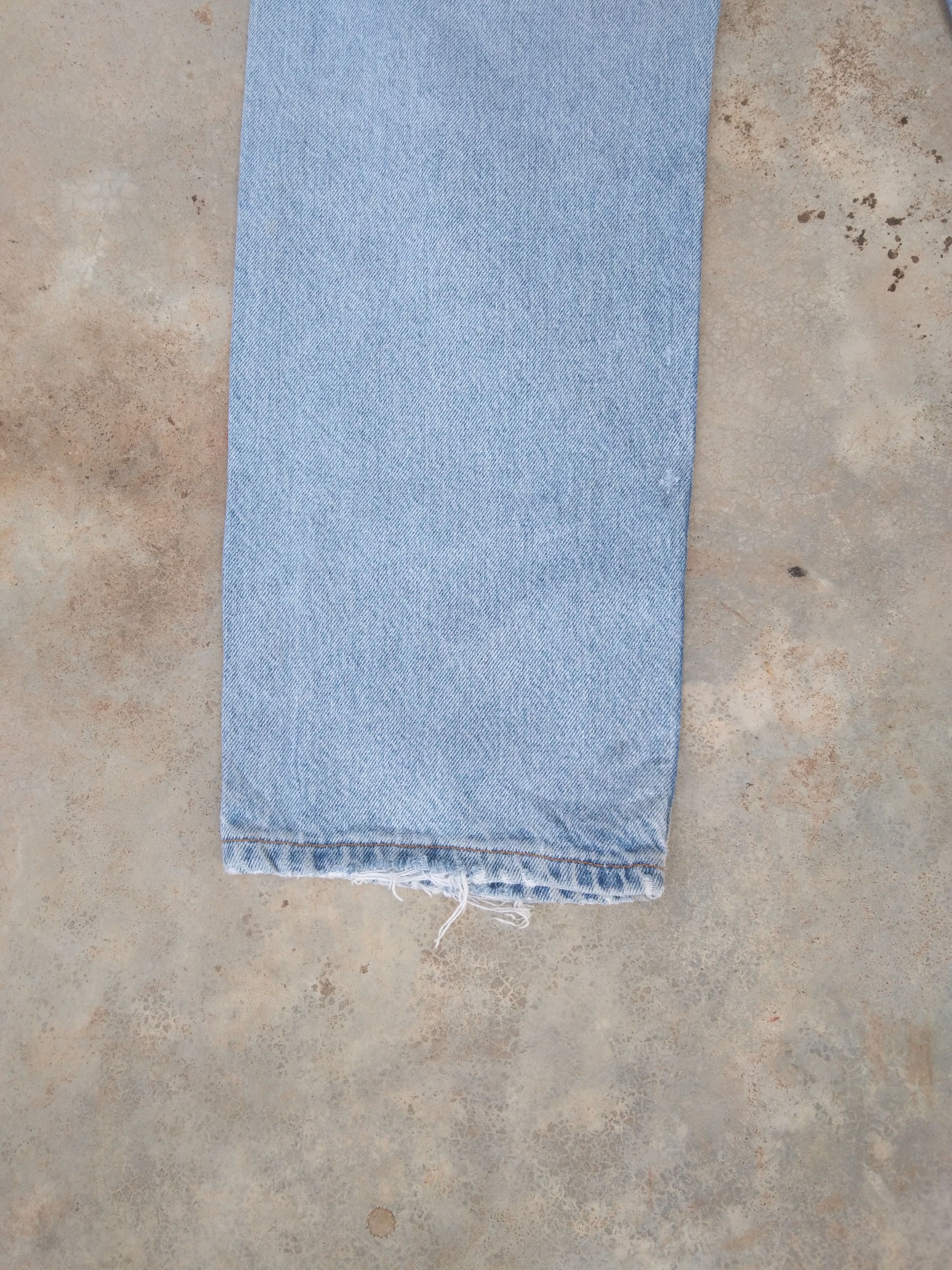 Levi's 90s Vintage Levi's Jeans Orange Tab 505 Made In USA 34x30 Size US 34 / EU 50 - 3 Thumbnail