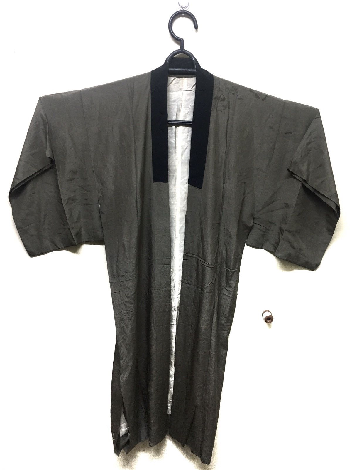 Japanese Brand Vintage 70’s Silk Kimono kamehameha geisha Hand Painted Size US L / EU 52-54 / 3 - 2 Thumbnail
