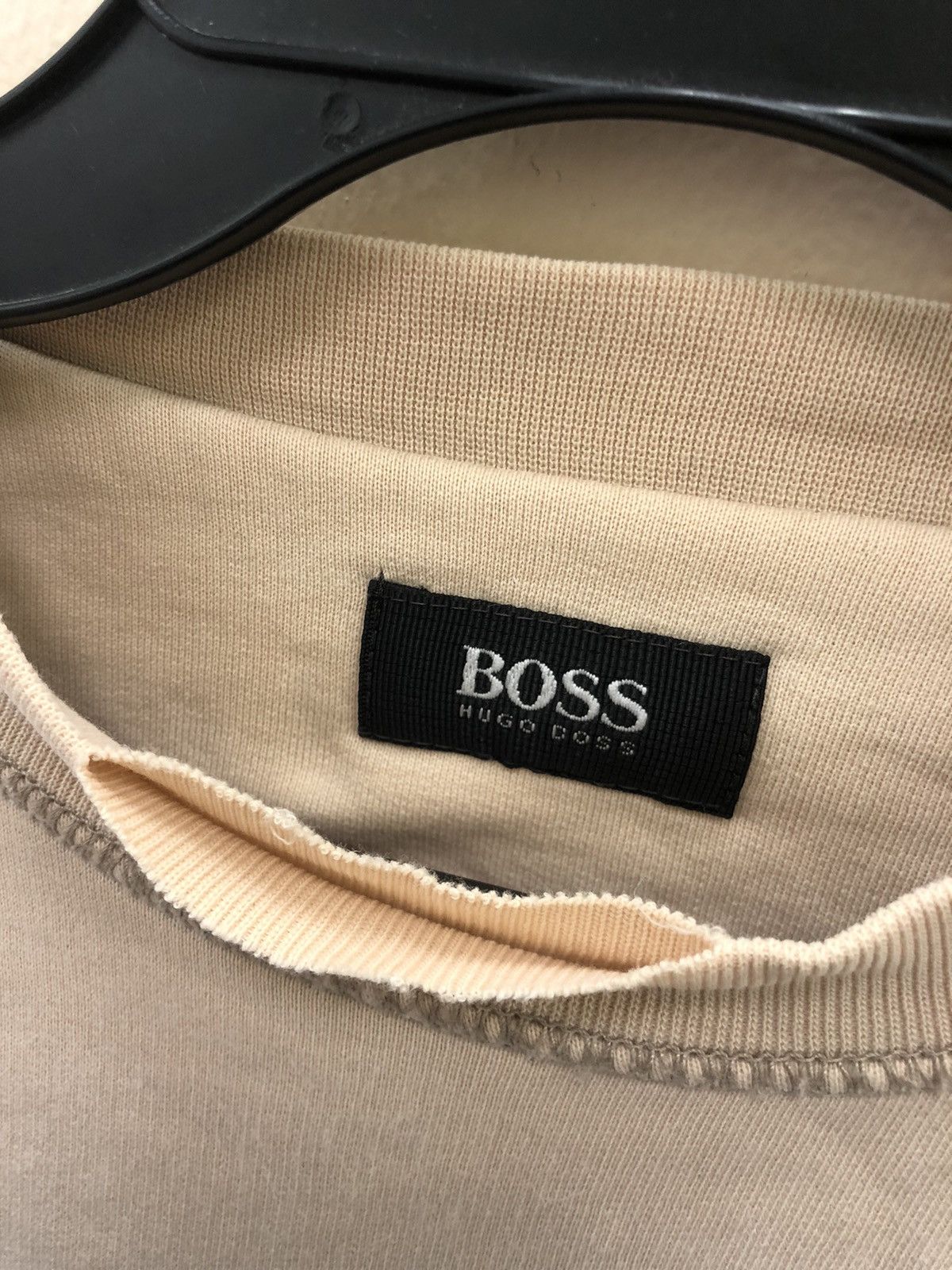Hugo Boss × Japanese Brand HUGO BOSS Sweatshirt with big embroidery logo Size US XL / EU 56 / 4 - 4 Thumbnail