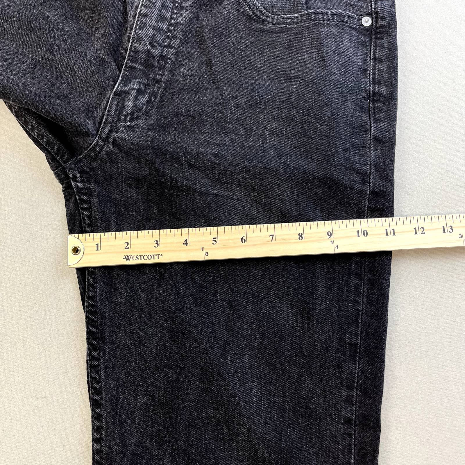 Levi's Levis 514 Jeans Mens 36x30 Black Denim Straight Leg Charcoal Size US 36 / EU 52 - 13 Thumbnail