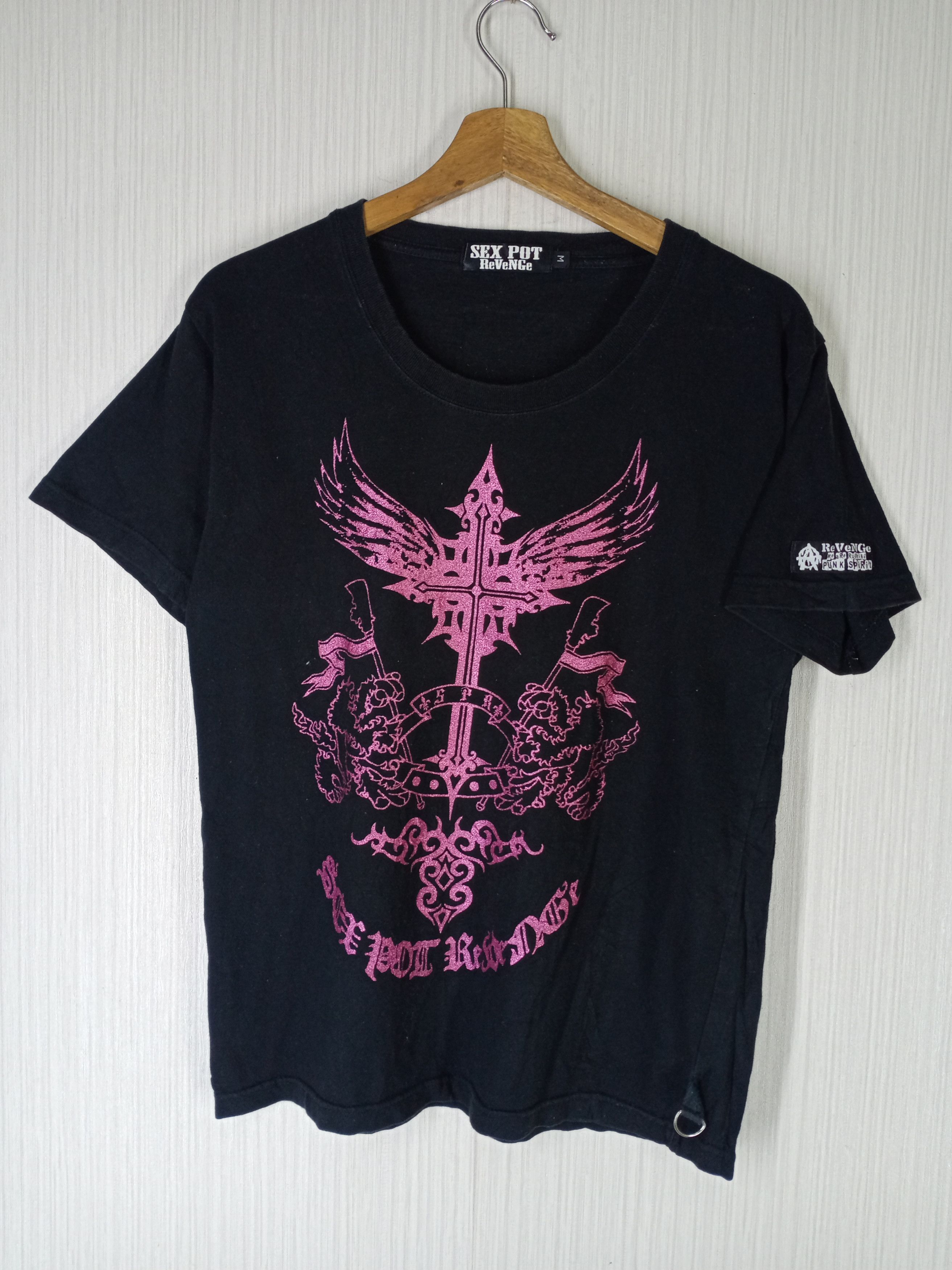 Japanese Brand Sex Pot Revenge Punk Tshirt Size US M / EU 48-50 / 2 - 1 Thumbnail