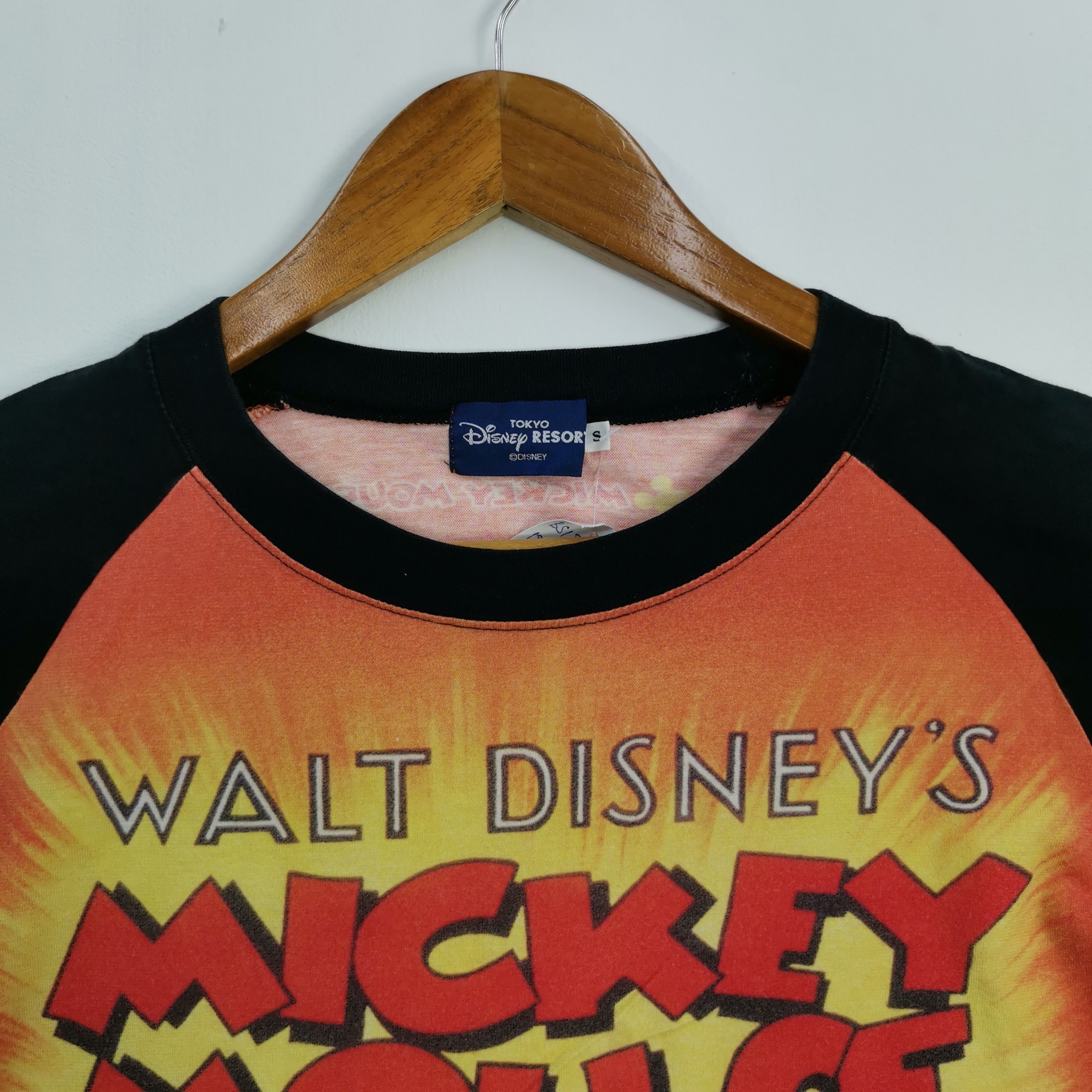Cartoon Network × Disney × Vintage Vintage Mickey Mouse T-Shirt Disney Cartoon Overprint Tee Size US S / EU 44-46 / 1 - 5 Thumbnail