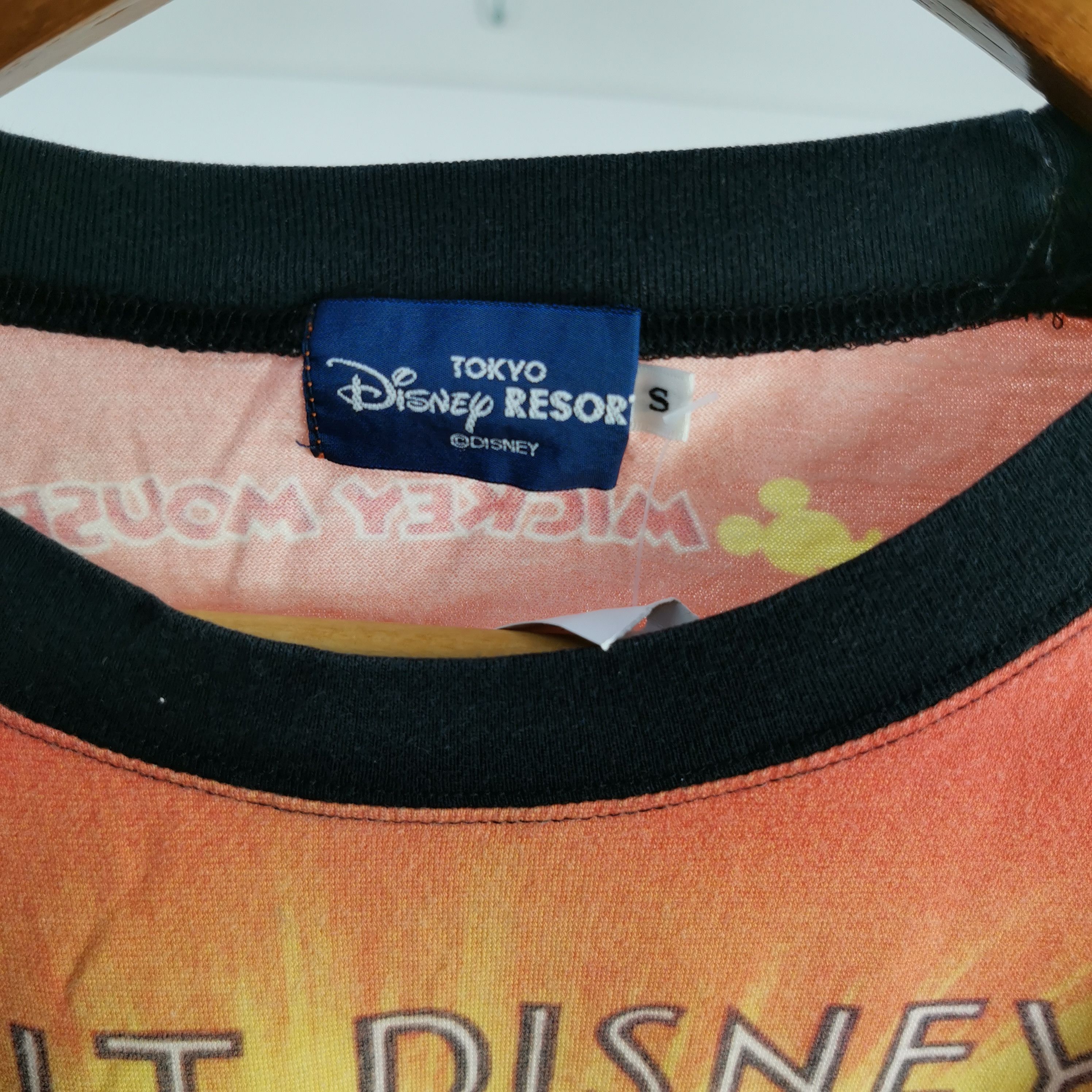 Cartoon Network × Disney × Vintage Vintage Mickey Mouse T-Shirt Disney Cartoon Overprint Tee Size US S / EU 44-46 / 1 - 6 Thumbnail