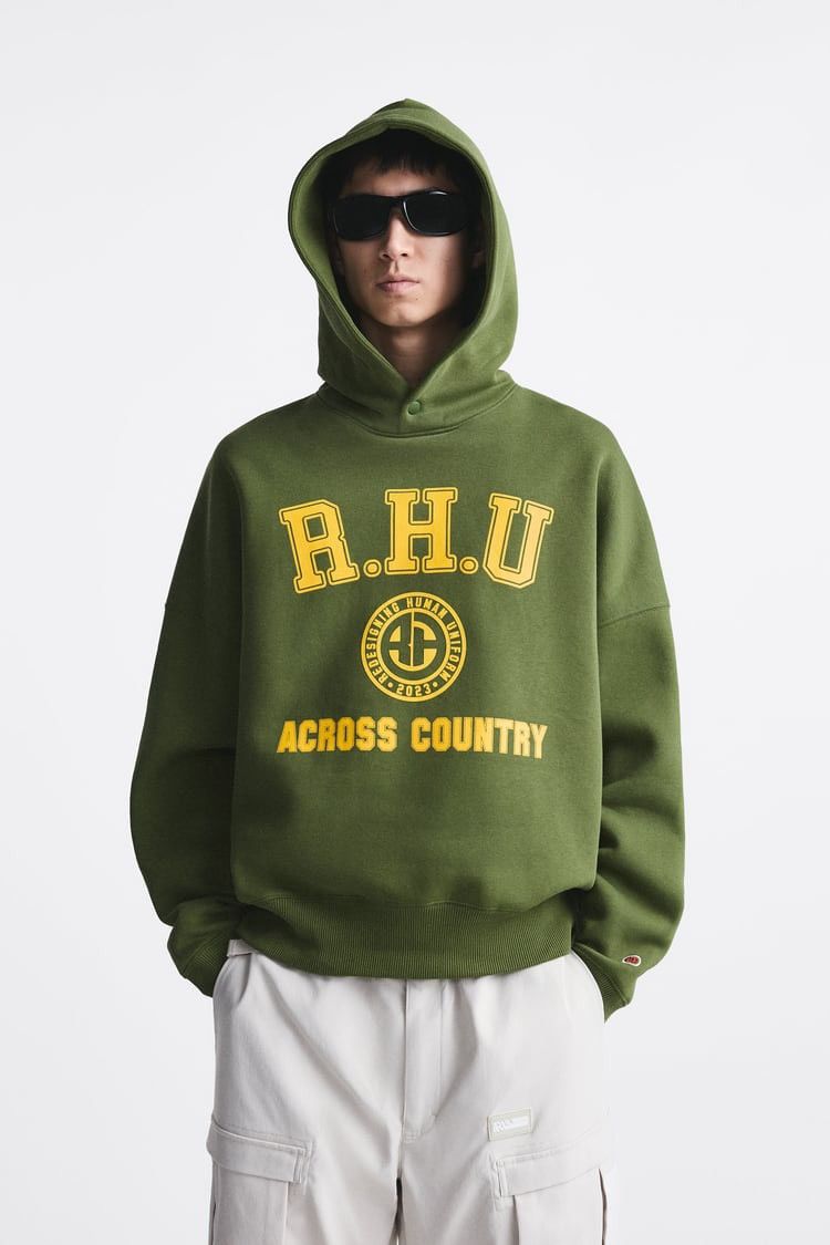 Rhude × Zara Rhude X Zara Hoodie Sweatshirt NEW Size US S / EU 44-46 / 1 - 2 Thumbnail