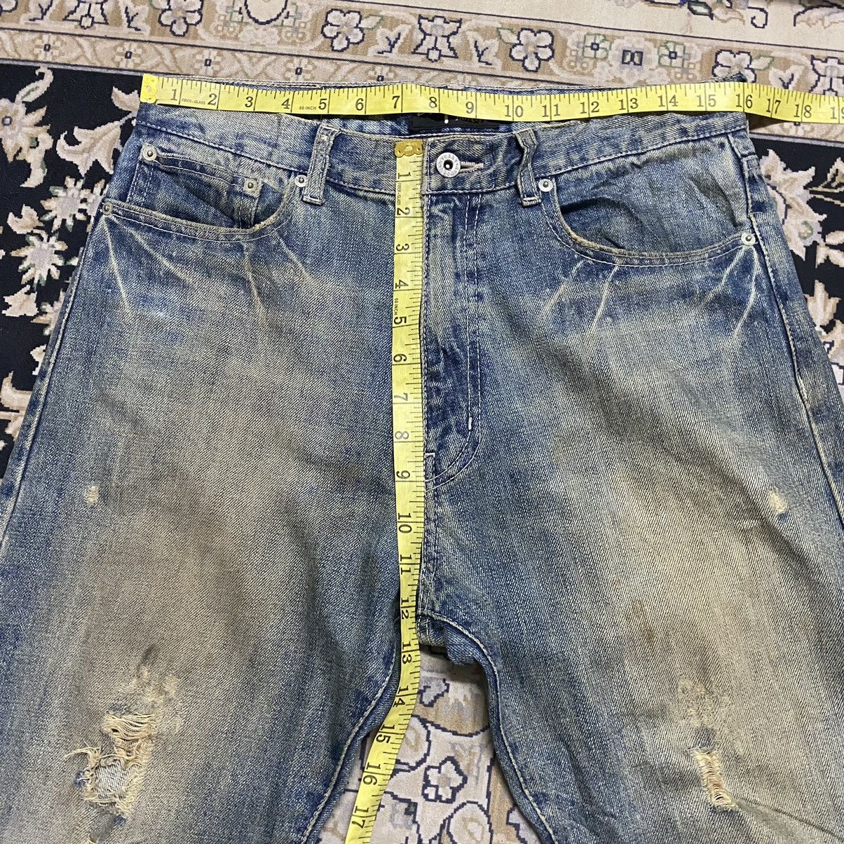 Stussy Vintage Stussy Thrashed Denim Jeans Pocket Logo Size US 32 / EU 48 - 19 Thumbnail