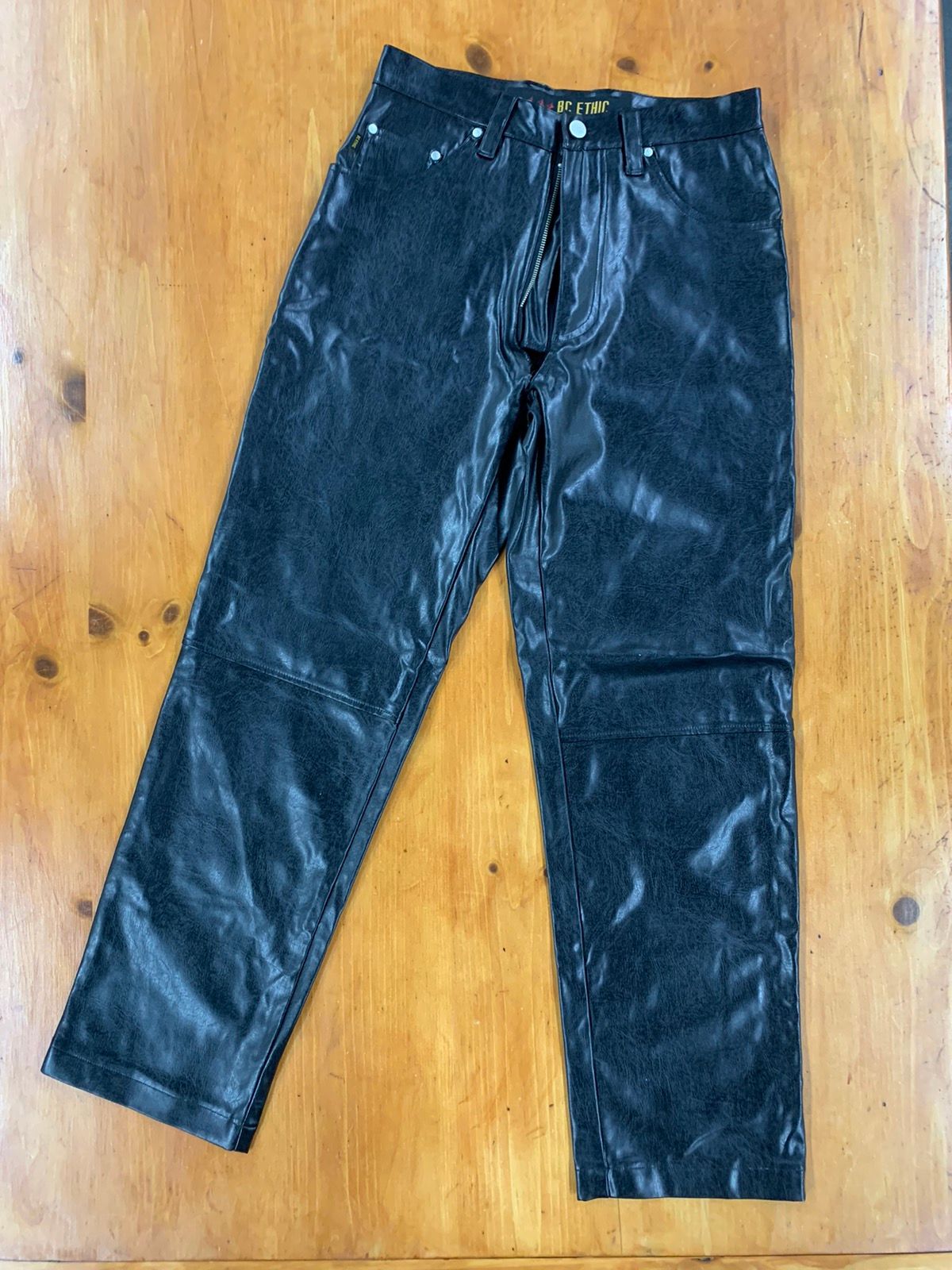 Vintage Vintage Faux Leather Pants | Grailed