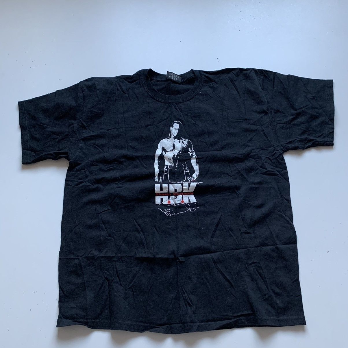 Vintage Vintage 2000s Shawn Michaels HBK WWE Graphic T Shirt Rare XL Size US XL / EU 56 / 4 - 1 Thumbnail