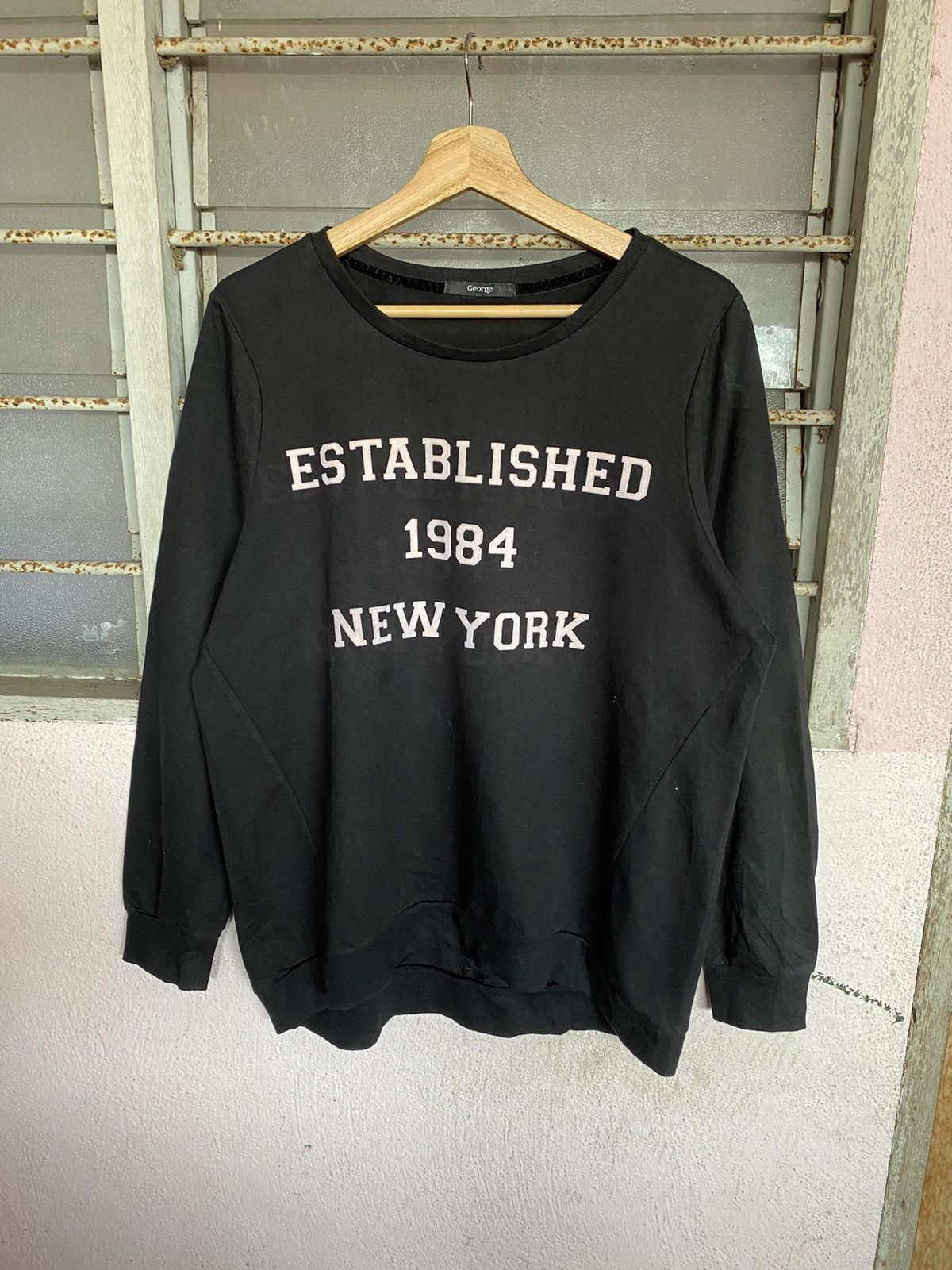 George × Vintage George Established 1984 New York Spellout Size US S / EU 44-46 / 1 - 5 Thumbnail