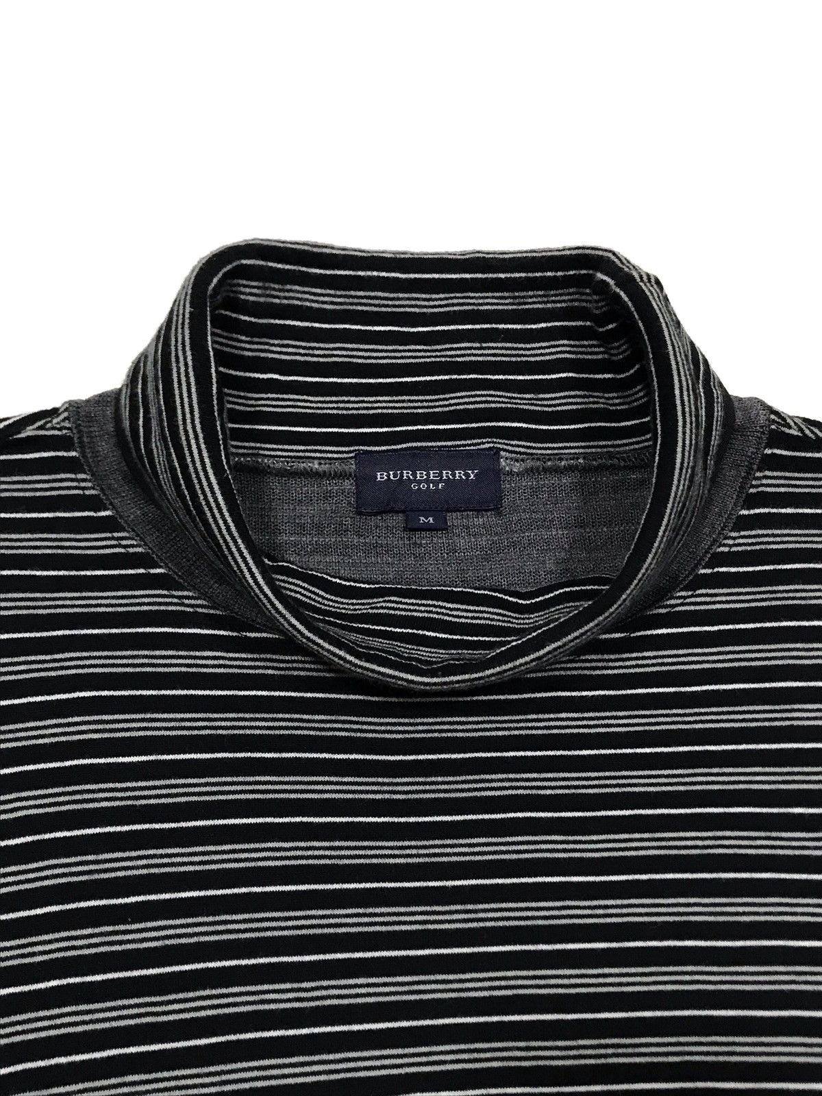 Burberry Striped Turtleneck L/S Size US M / EU 48-50 / 2 - 4 Thumbnail