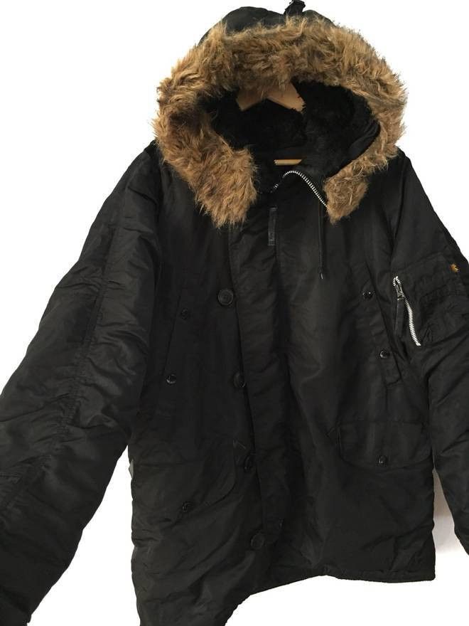 Alpha Industries ALPHA HOODED PARKA JACKET Size US M / EU 48-50 / 2 - 3 Thumbnail