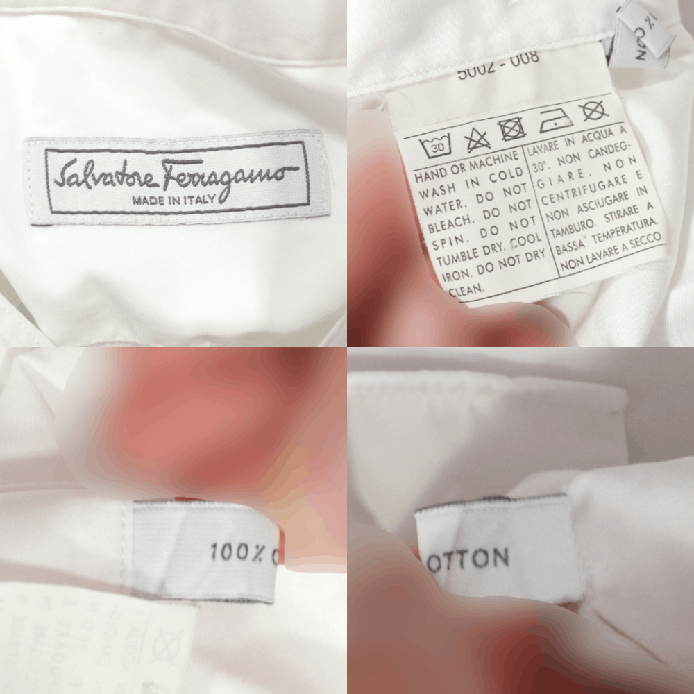 Salvatore Ferragamo Dress White Shirt Size US M / EU 48-50 / 2 - 8 Thumbnail