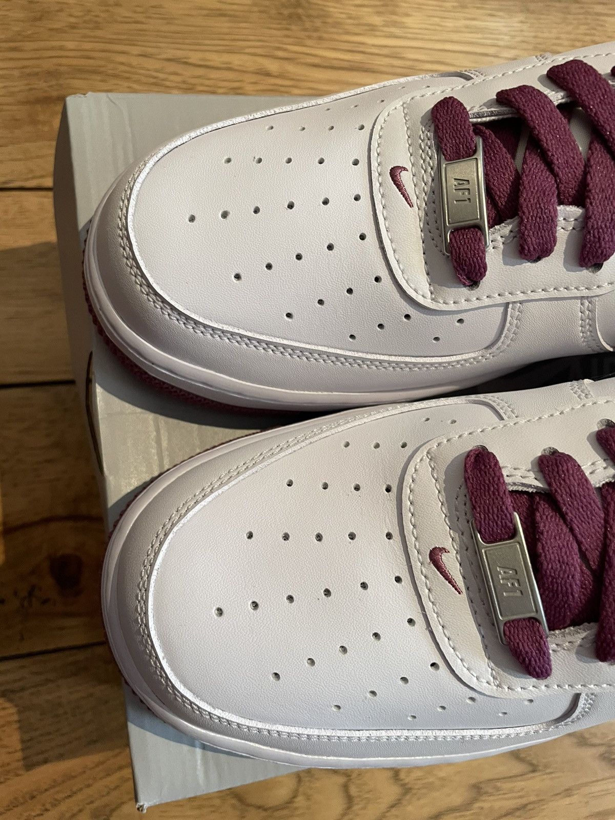 Nike Nike Air Force 1 ‘07 Light Bordeaux 2022 Size US 11.5 / EU 44-45 - 5 Thumbnail