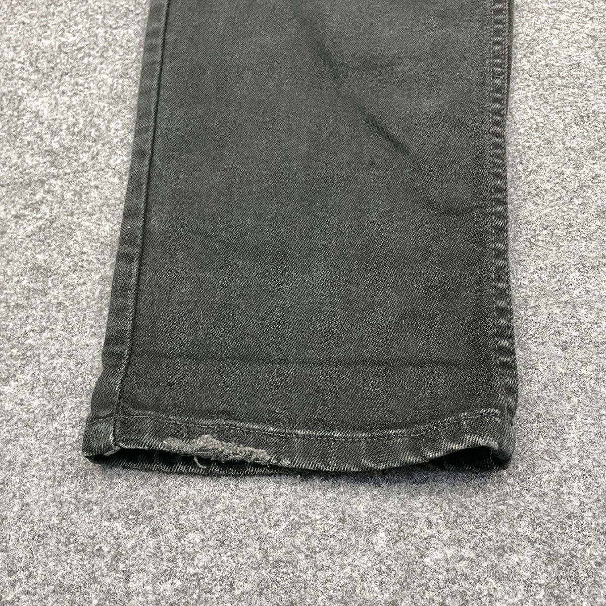 Levi's × Vintage Vintage Levi's 550 Super Black faded Jeans -wc 255 Size US 32 / EU 48 - 5 Thumbnail