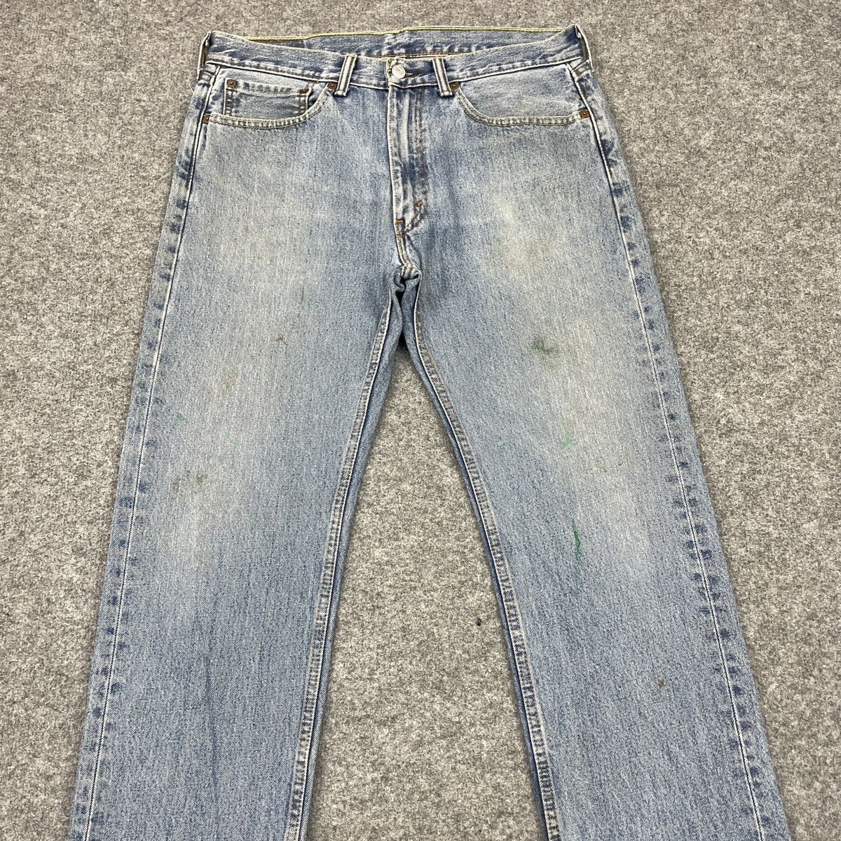 Levi's × Vintage Vintage Levi's 505 Distressed Faded Jeans -wc 256 Size US 35 - 4 Thumbnail