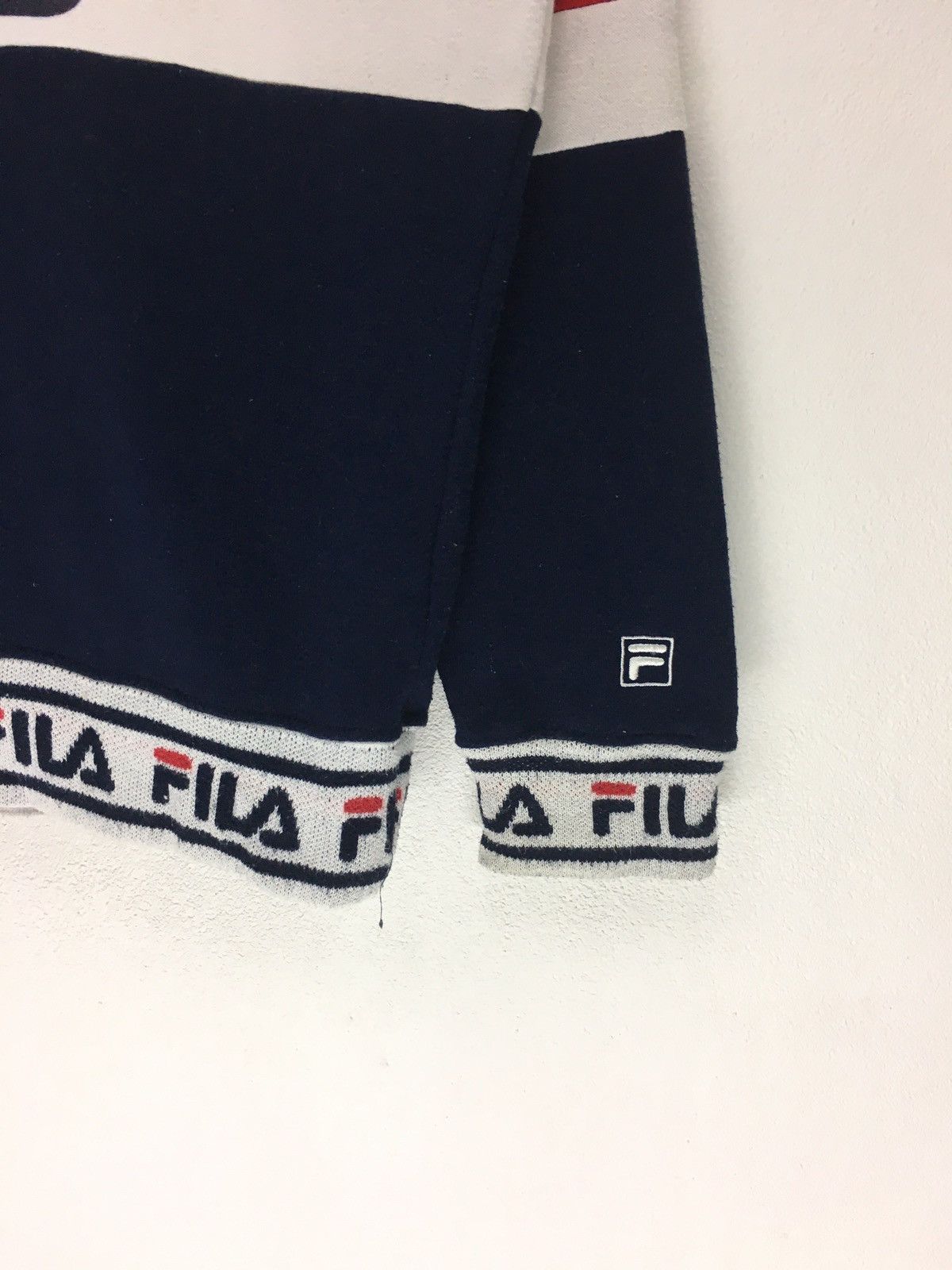 Fila × Vintage Vintage Fila Multicolour Big Logo Sweatshirt Size US M / EU 48-50 / 2 - 6 Thumbnail