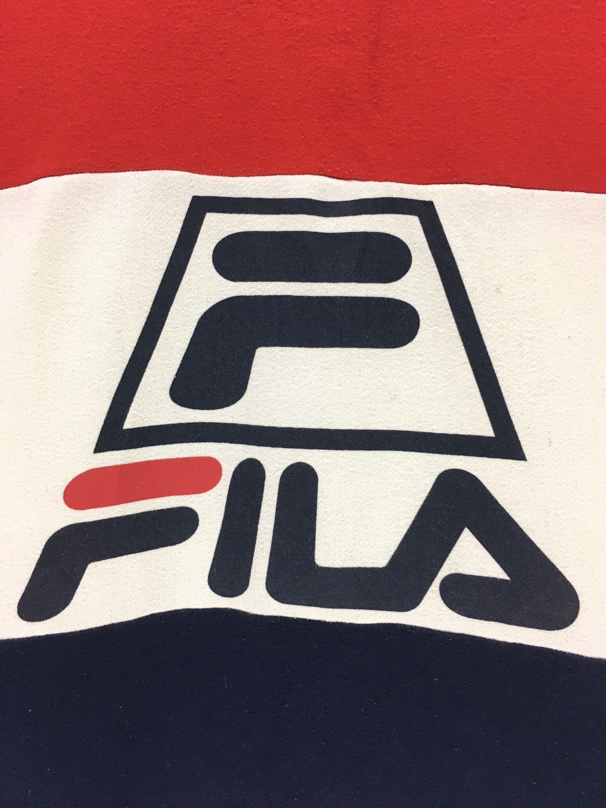 Fila × Vintage Vintage Fila Multicolour Big Logo Sweatshirt Size US M / EU 48-50 / 2 - 4 Thumbnail