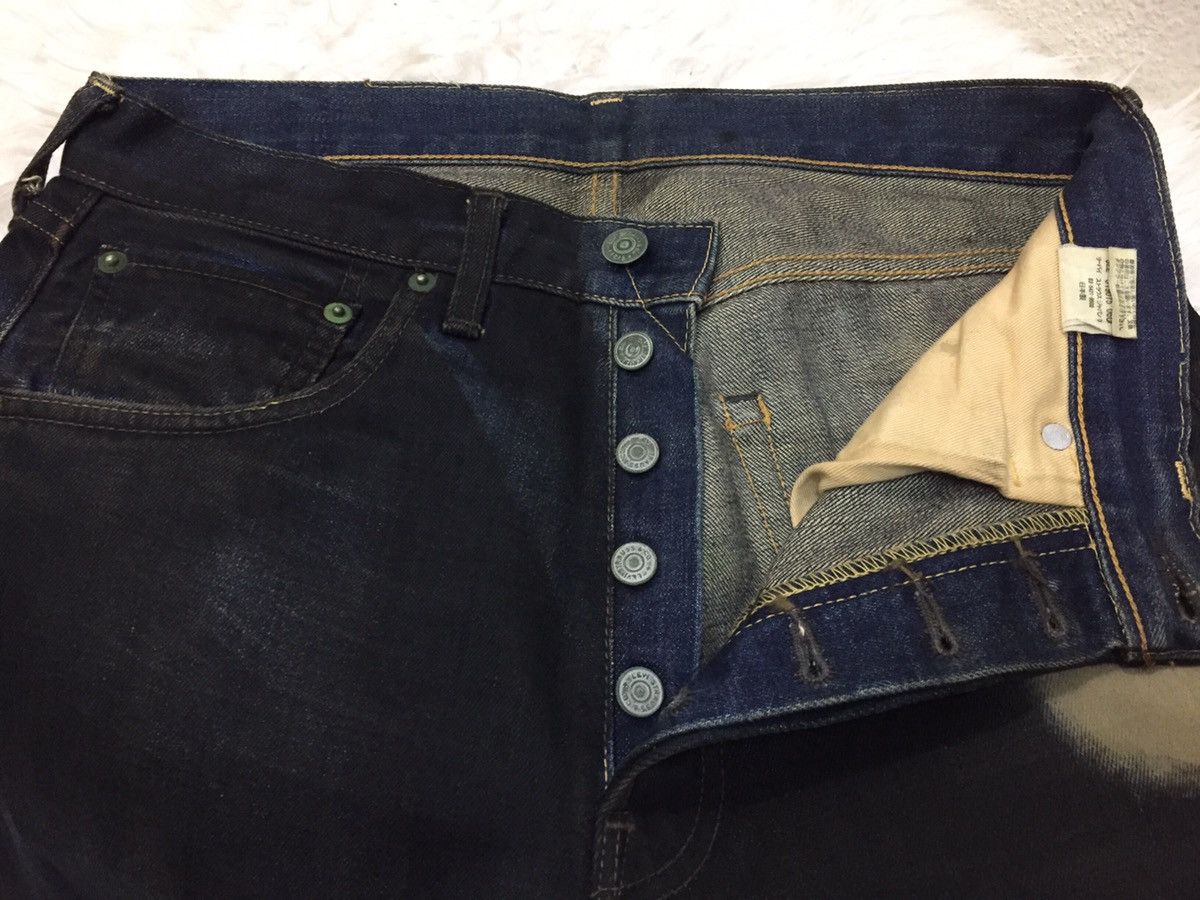 Japanese Brand × Levi's Rare Design Japanese Levis 501 Big E Selvedge Jeans Size US 32 / EU 48 - 7 Thumbnail