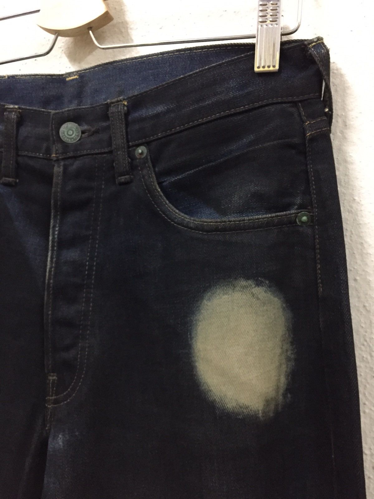 Japanese Brand × Levi's Rare Design Japanese Levis 501 Big E Selvedge Jeans Size US 32 / EU 48 - 3 Thumbnail