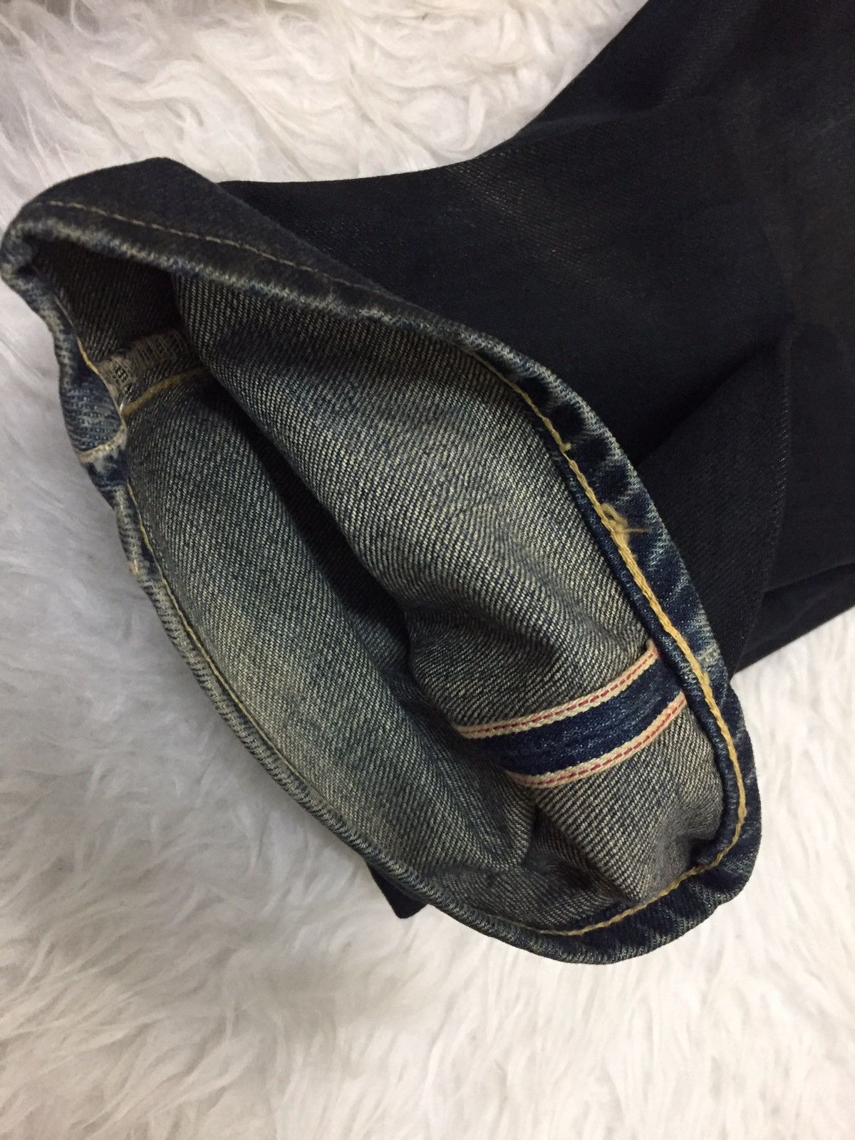 Japanese Brand × Levi's Rare Design Japanese Levis 501 Big E Selvedge Jeans Size US 32 / EU 48 - 8 Thumbnail