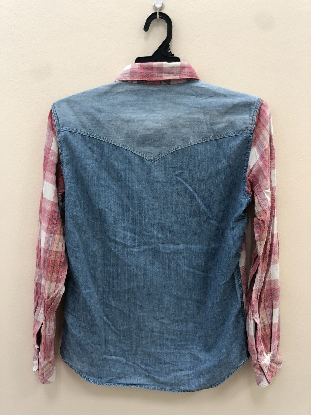 Japanese Brand × Vintage Purple & Yellow western shirt button ups Great patern Size US M / EU 48-50 / 2 - 7 Thumbnail