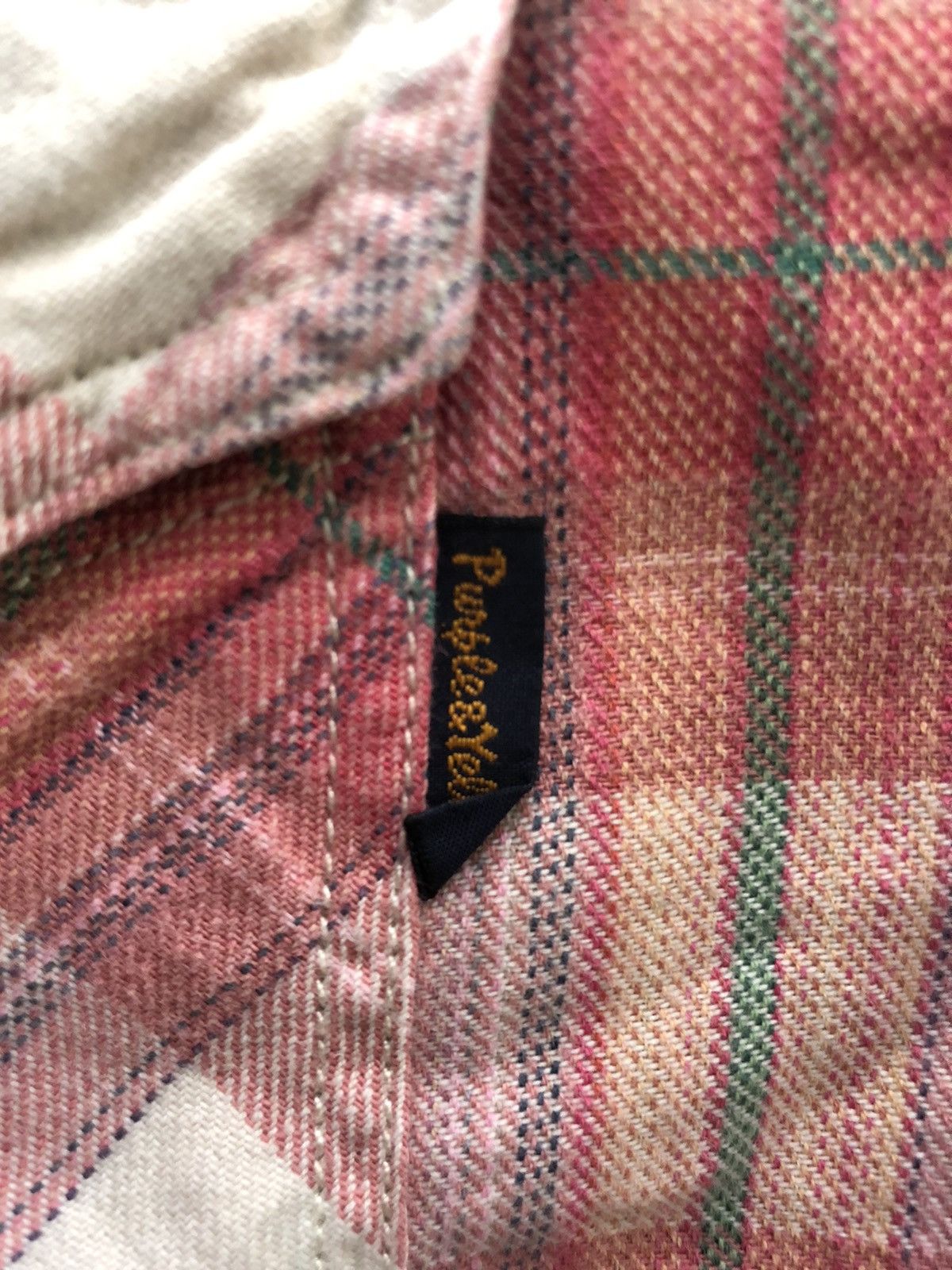 Japanese Brand × Vintage Purple & Yellow western shirt button ups Great patern Size US M / EU 48-50 / 2 - 4 Thumbnail