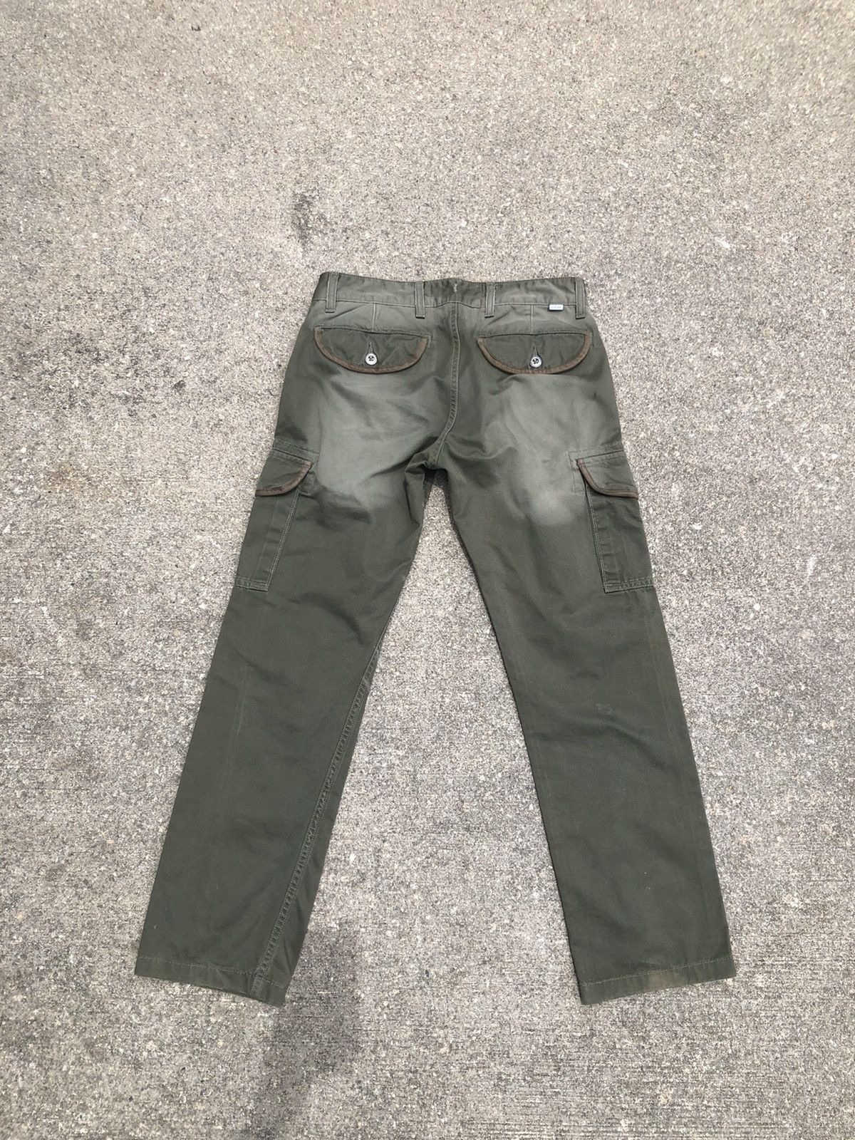 Levi's Levi's Distressed Military Style Cargo Trouser Pant Size US 30 / EU 46 - 2 Thumbnail